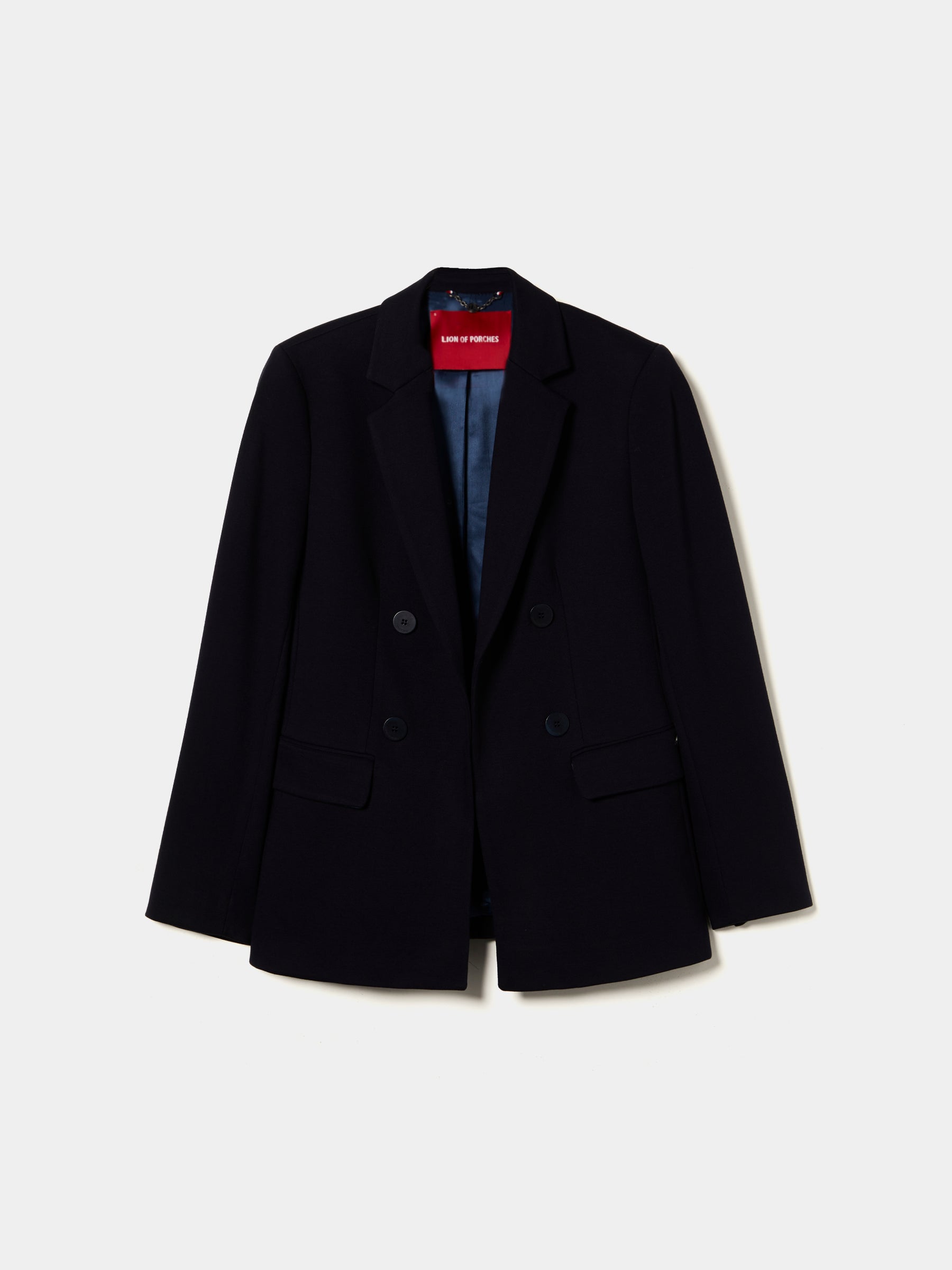Blazer de falso trespasse
