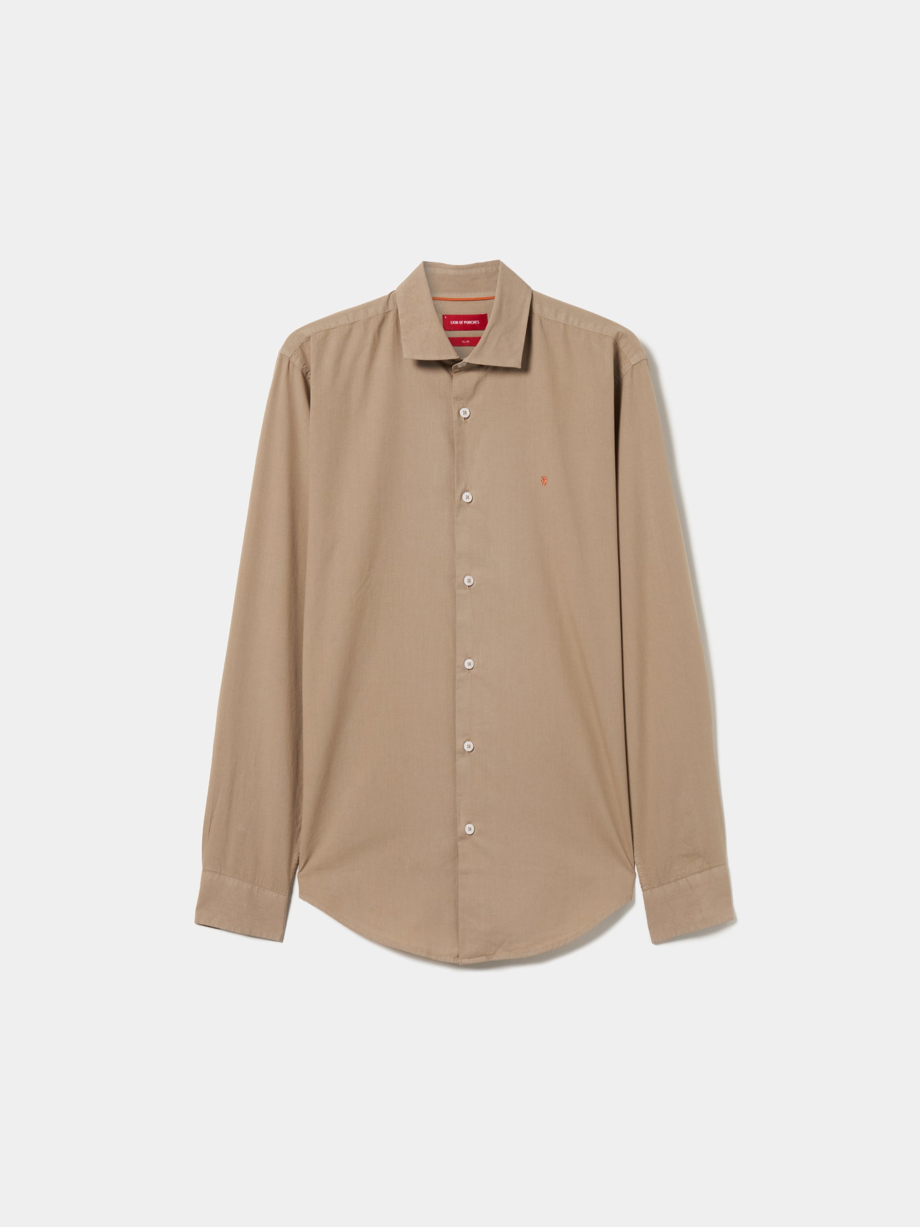 Camisa slim fit seersucker