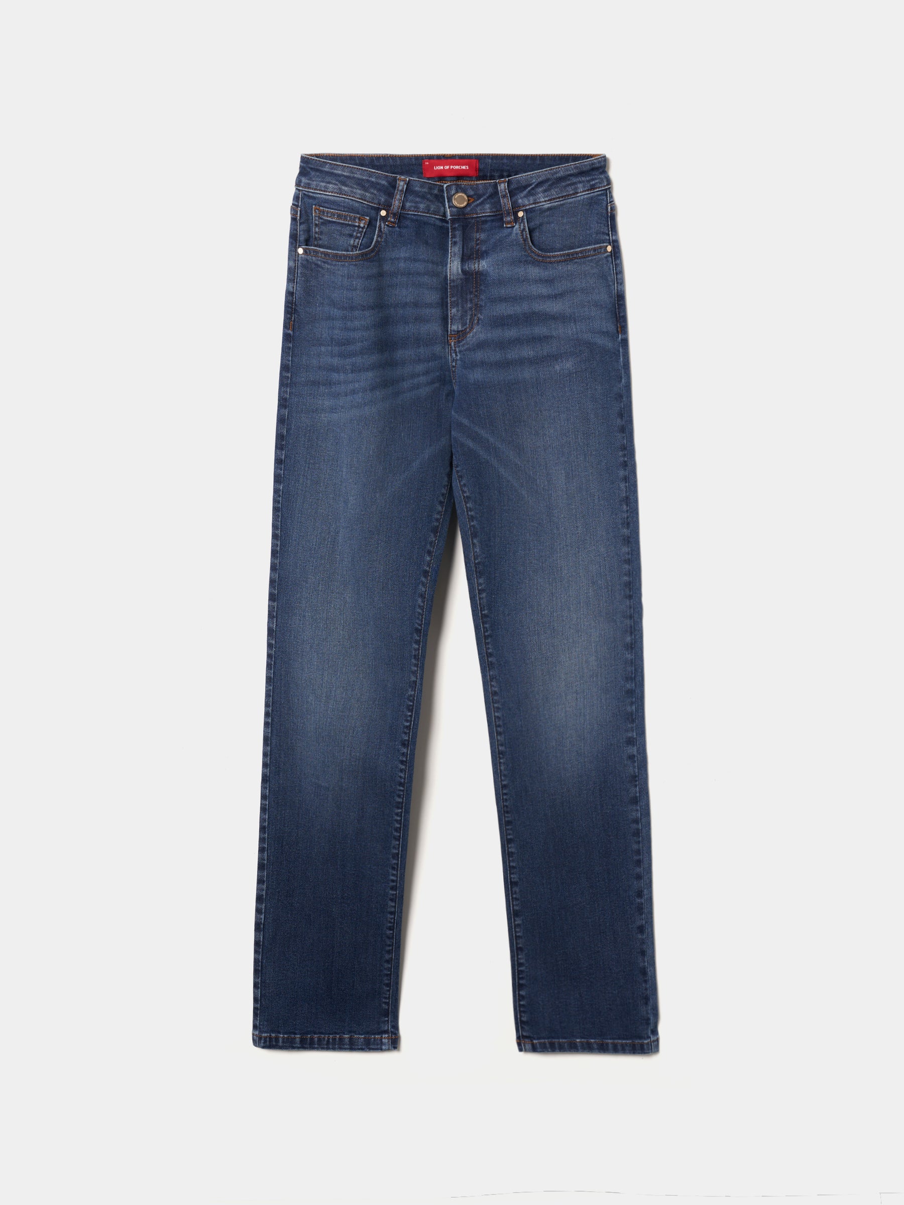 Calças denim regular fit