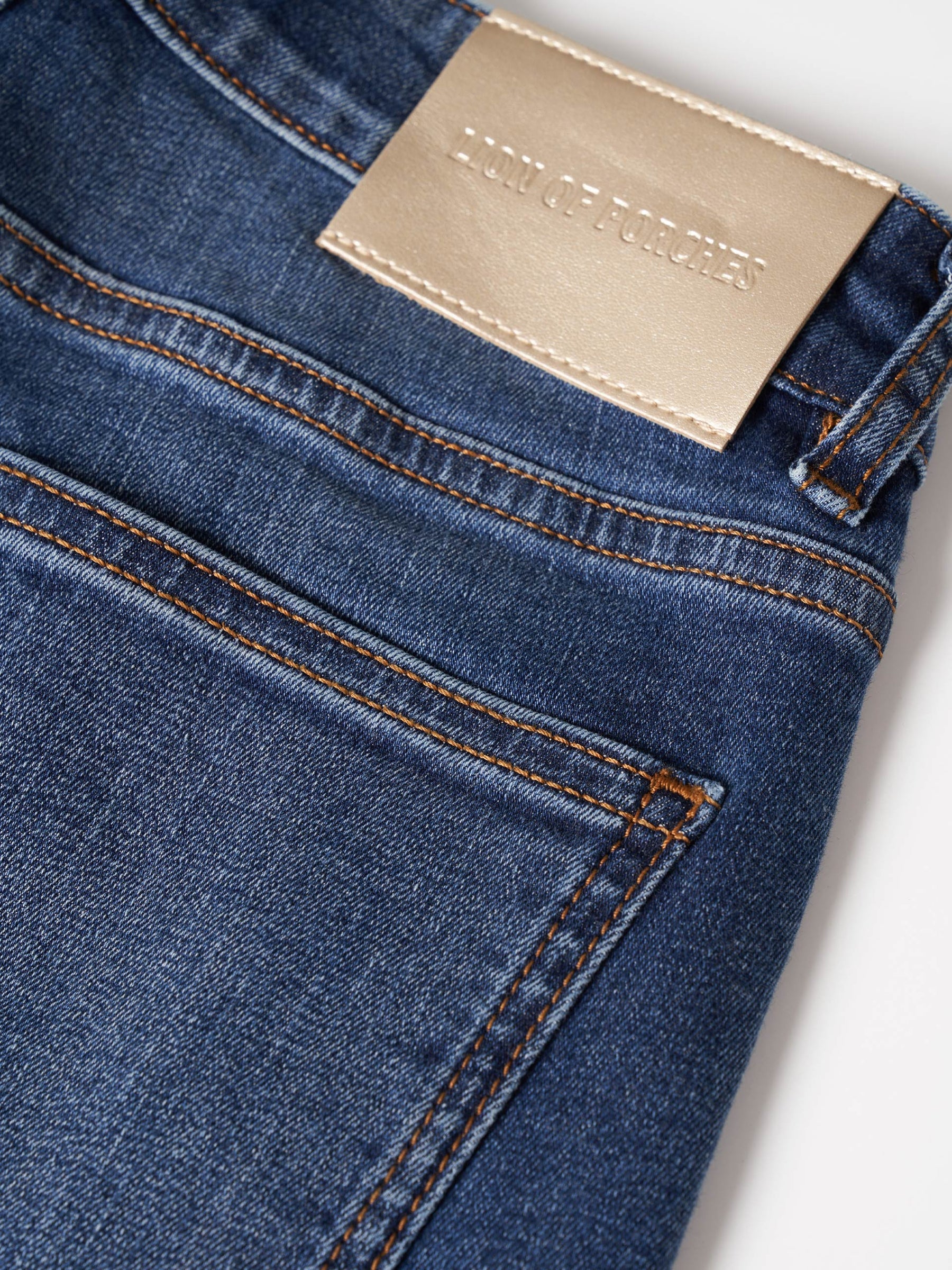 Calças denim regular fit
