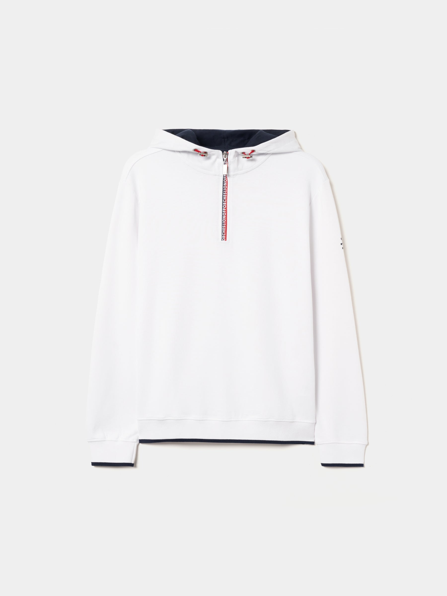 Sweater com capuz ajustável