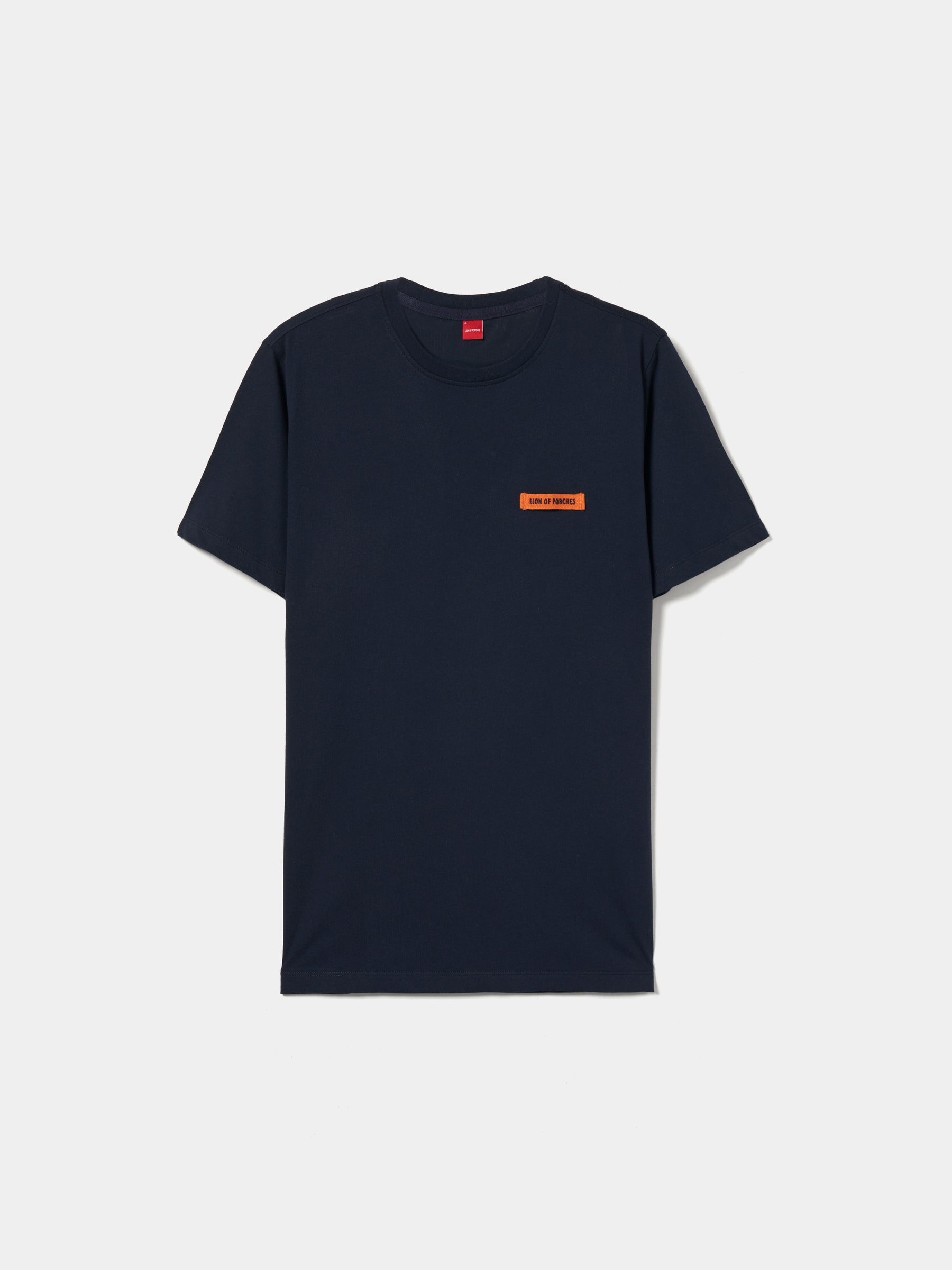 T-shirt básica de algodão