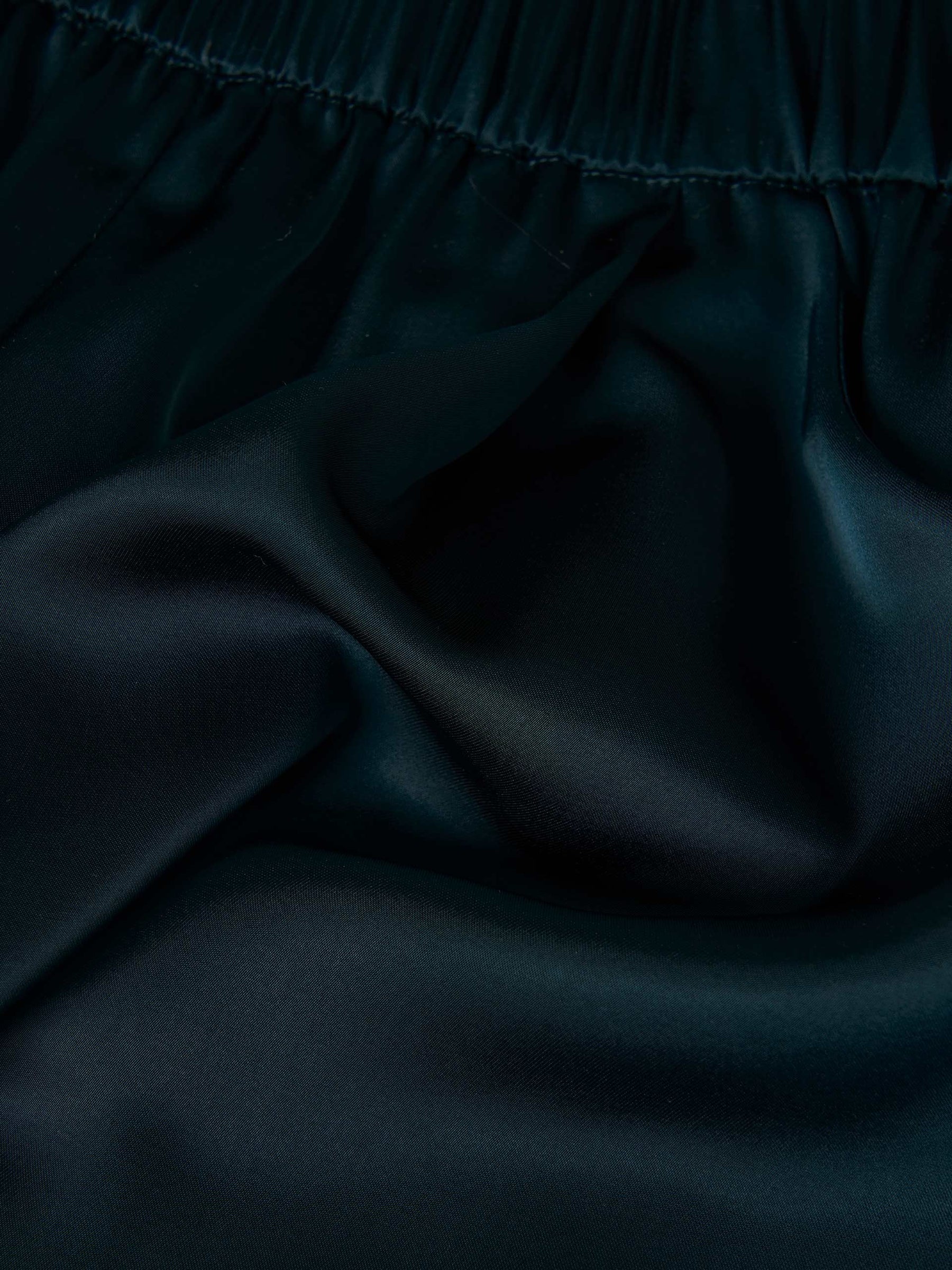 Calças wide leg acetinadas