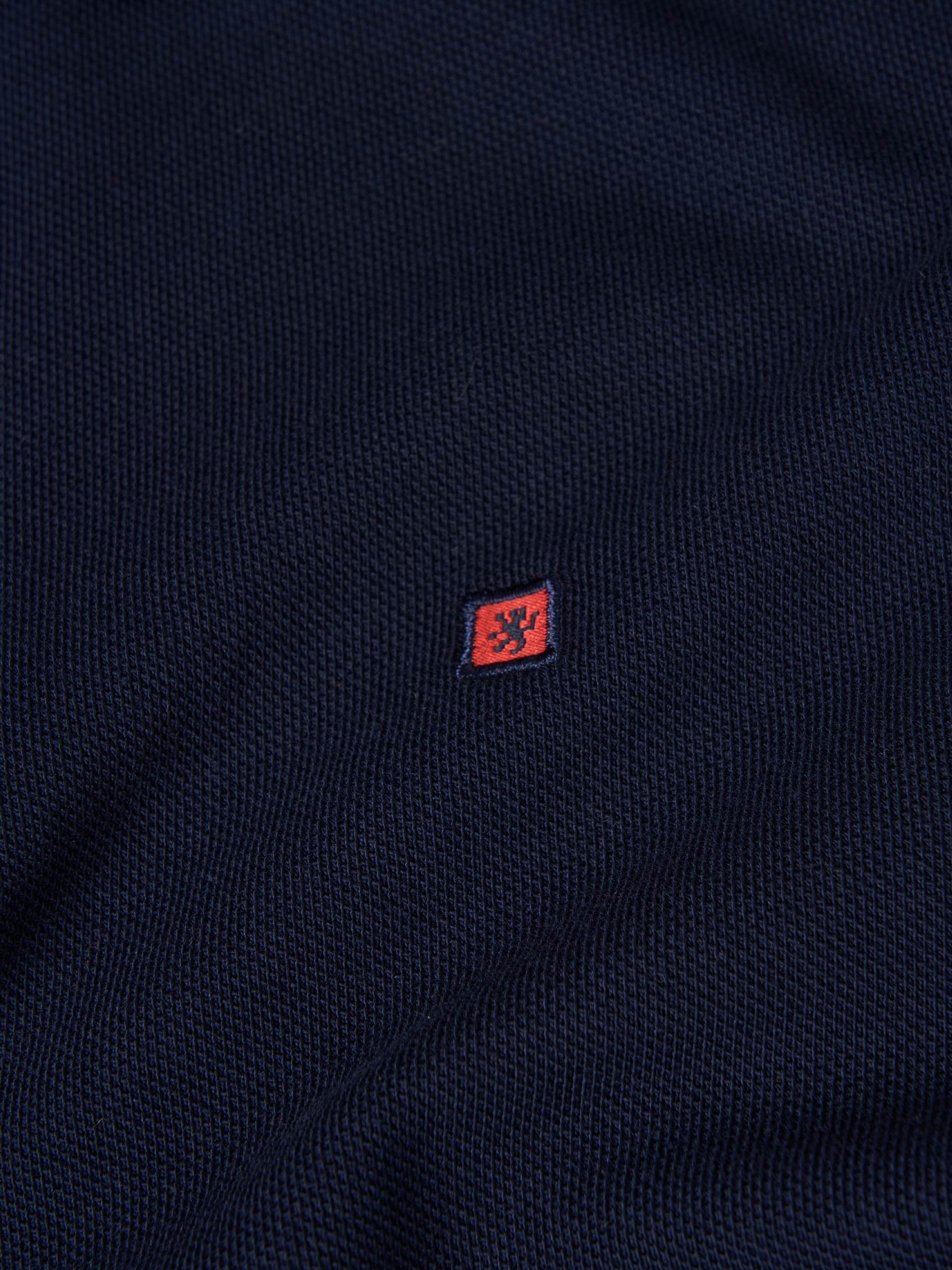 Polo piqué regular fit de algodão