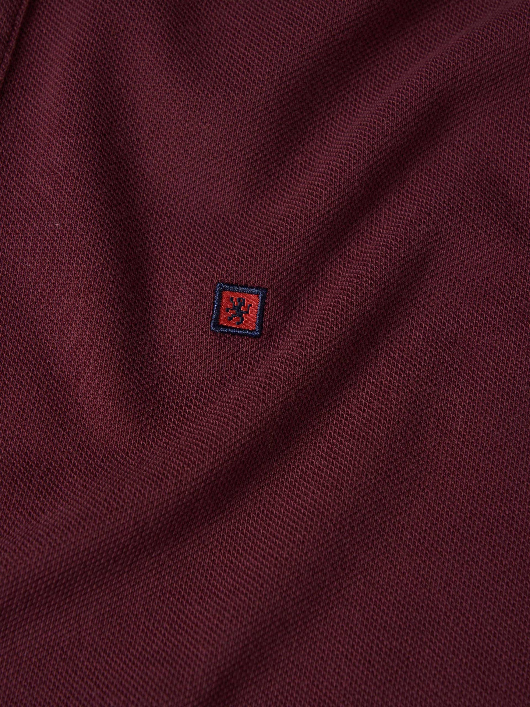 Polo piqué regular fit de algodão