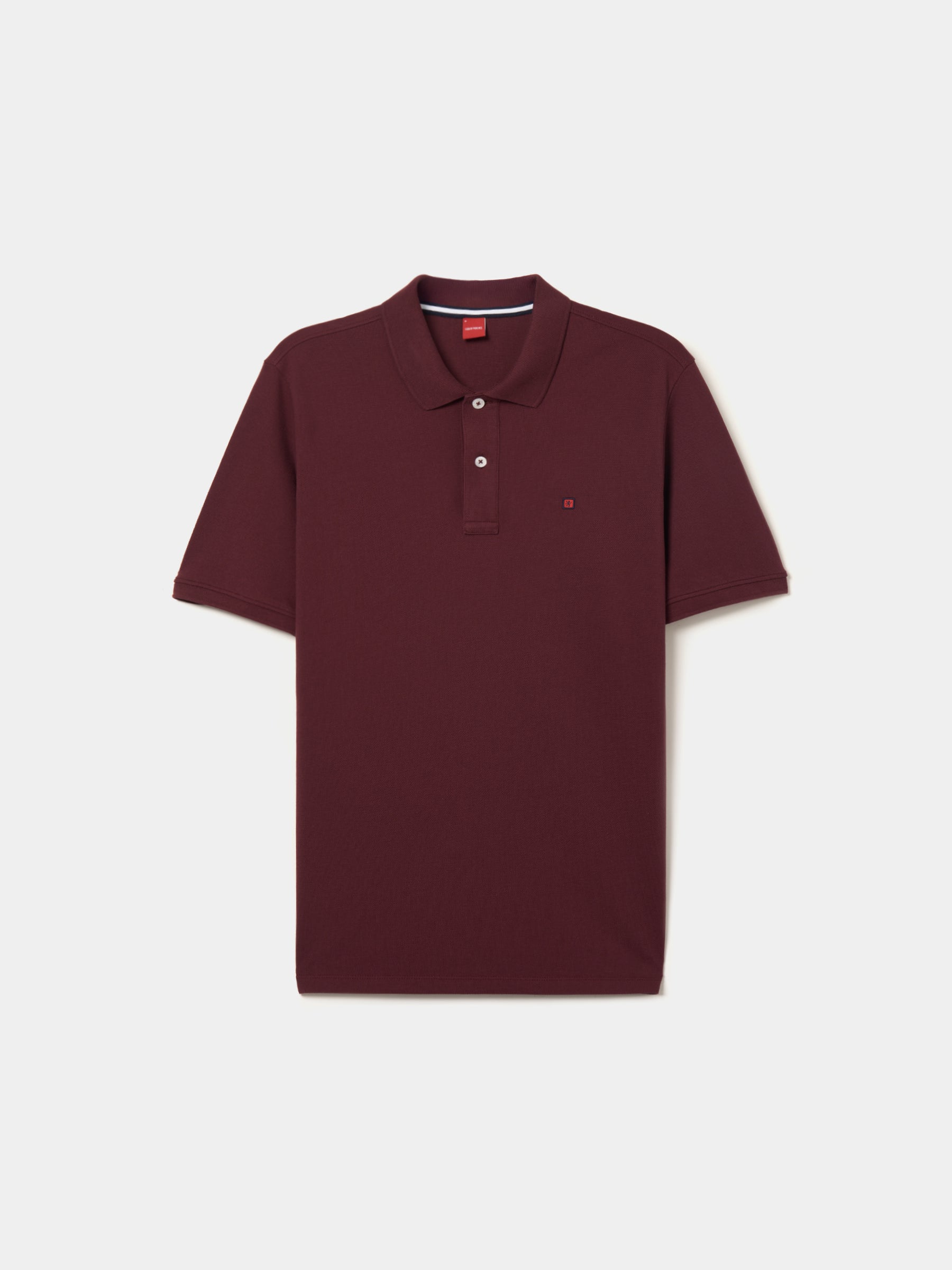 Polo piqué regular fit de algodão