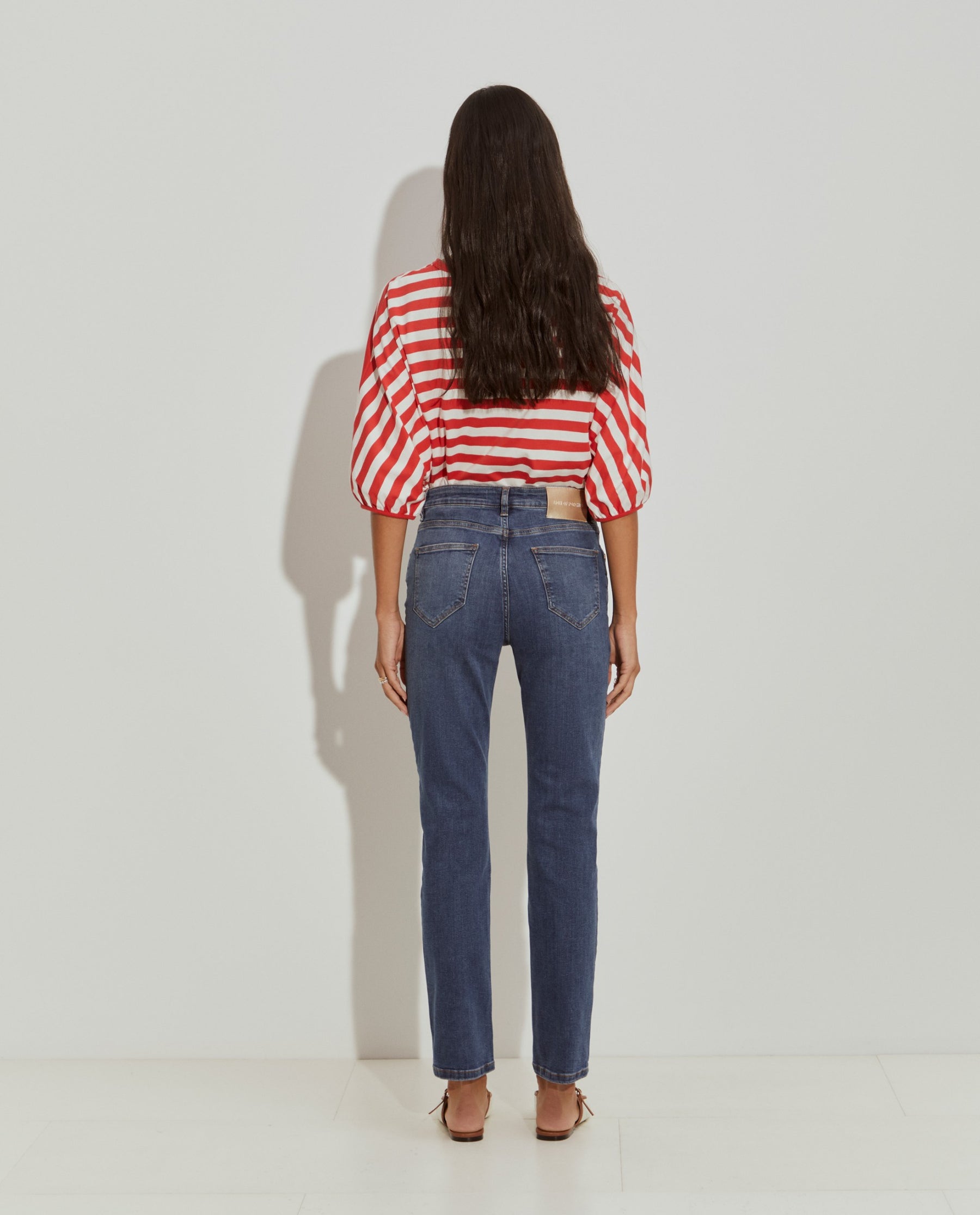 Calças denim regular fit