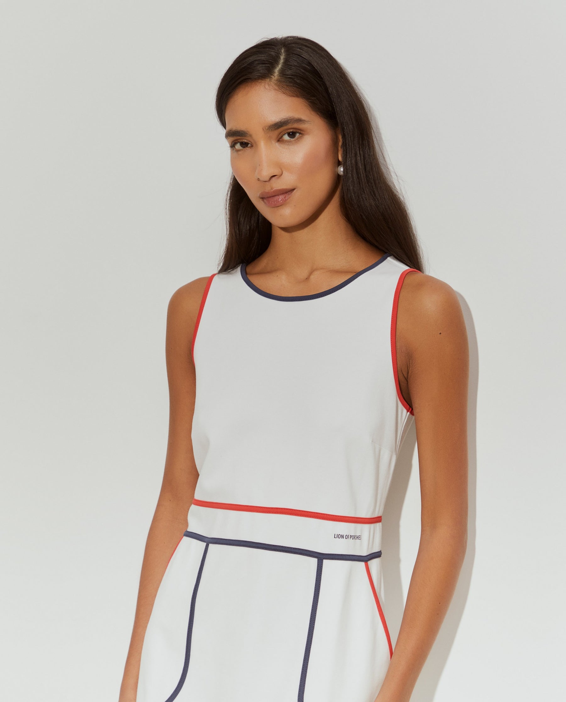 Vestido curto de malha
