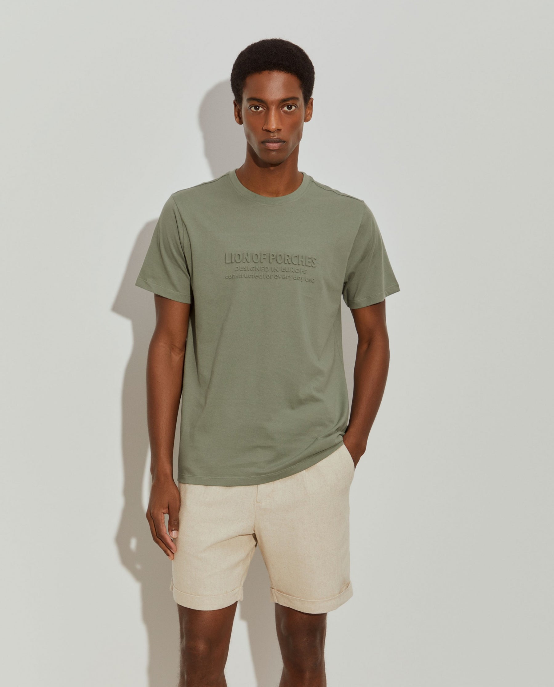 T-shirt de algodão Lion of Porches