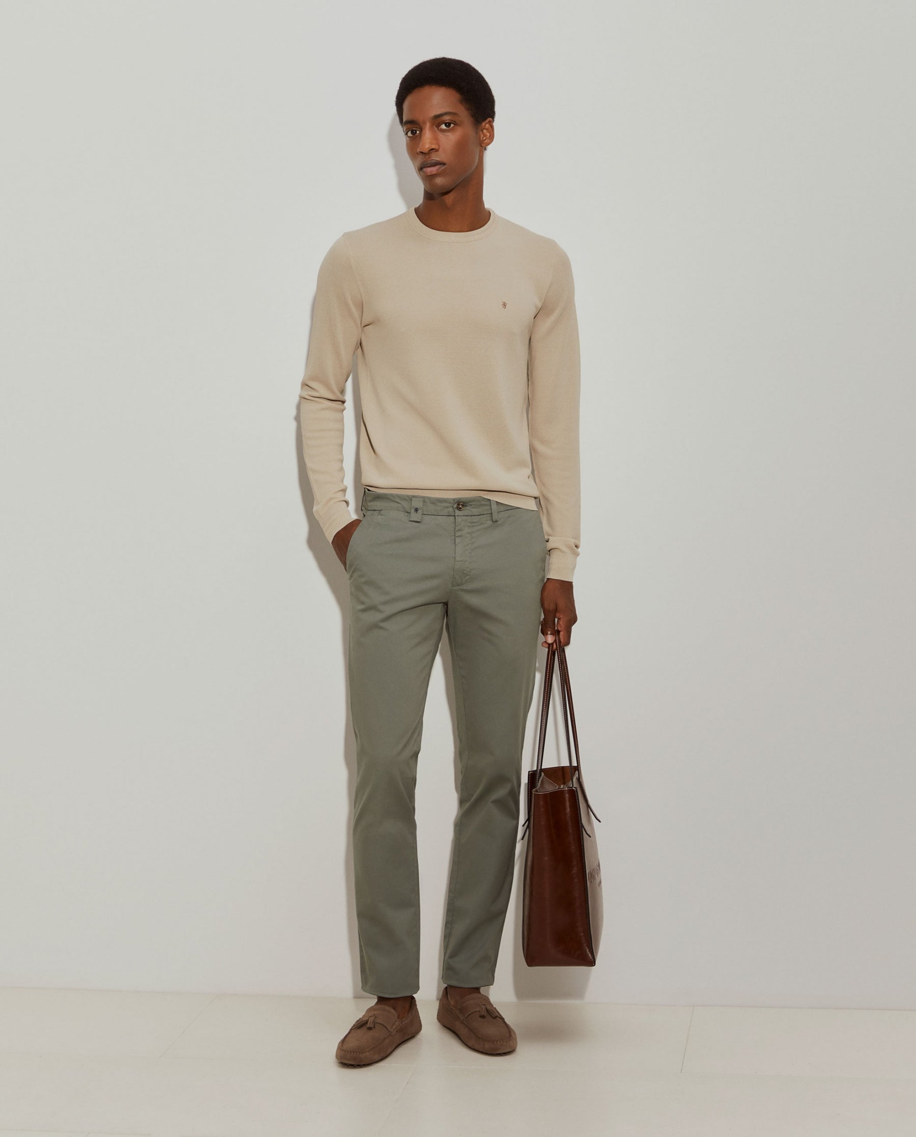 Calças chino slim fit