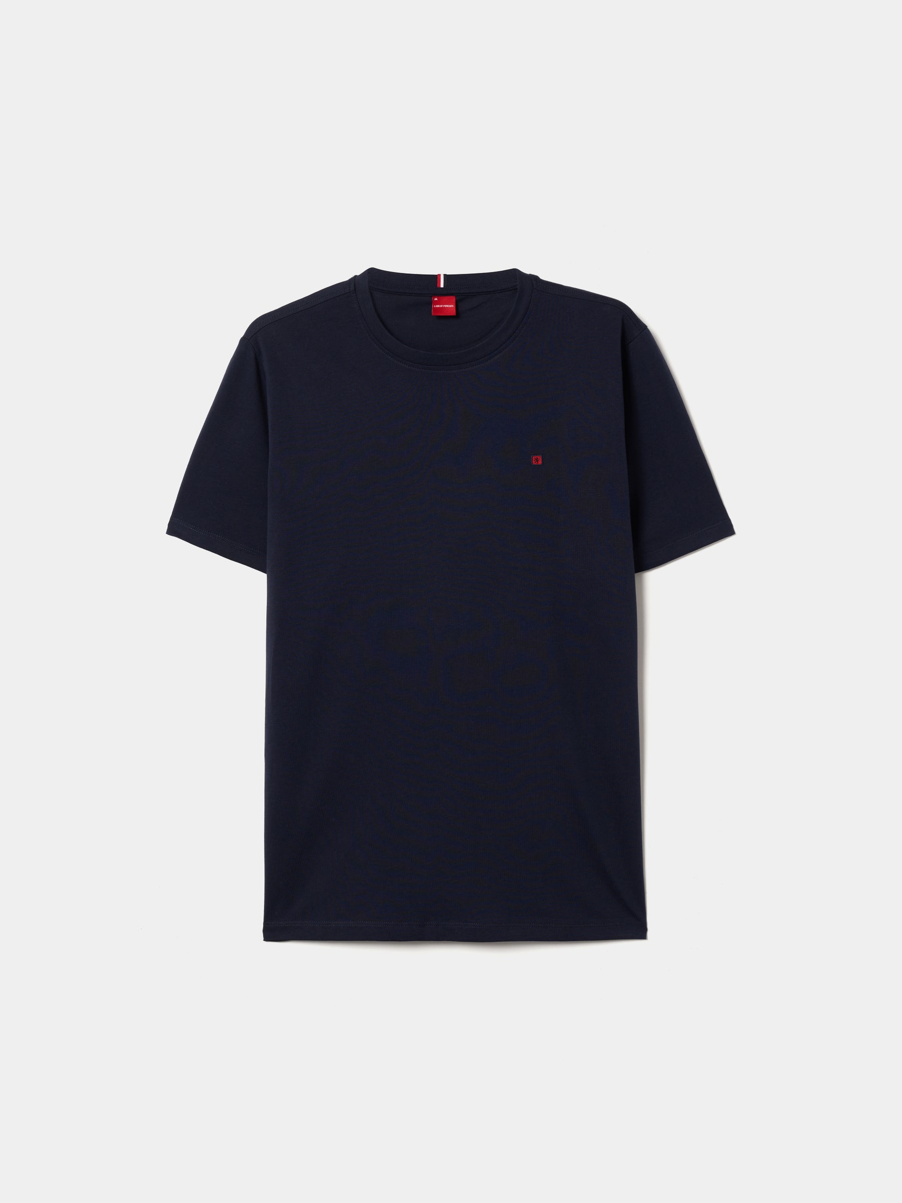 T-shirt básica de algodão