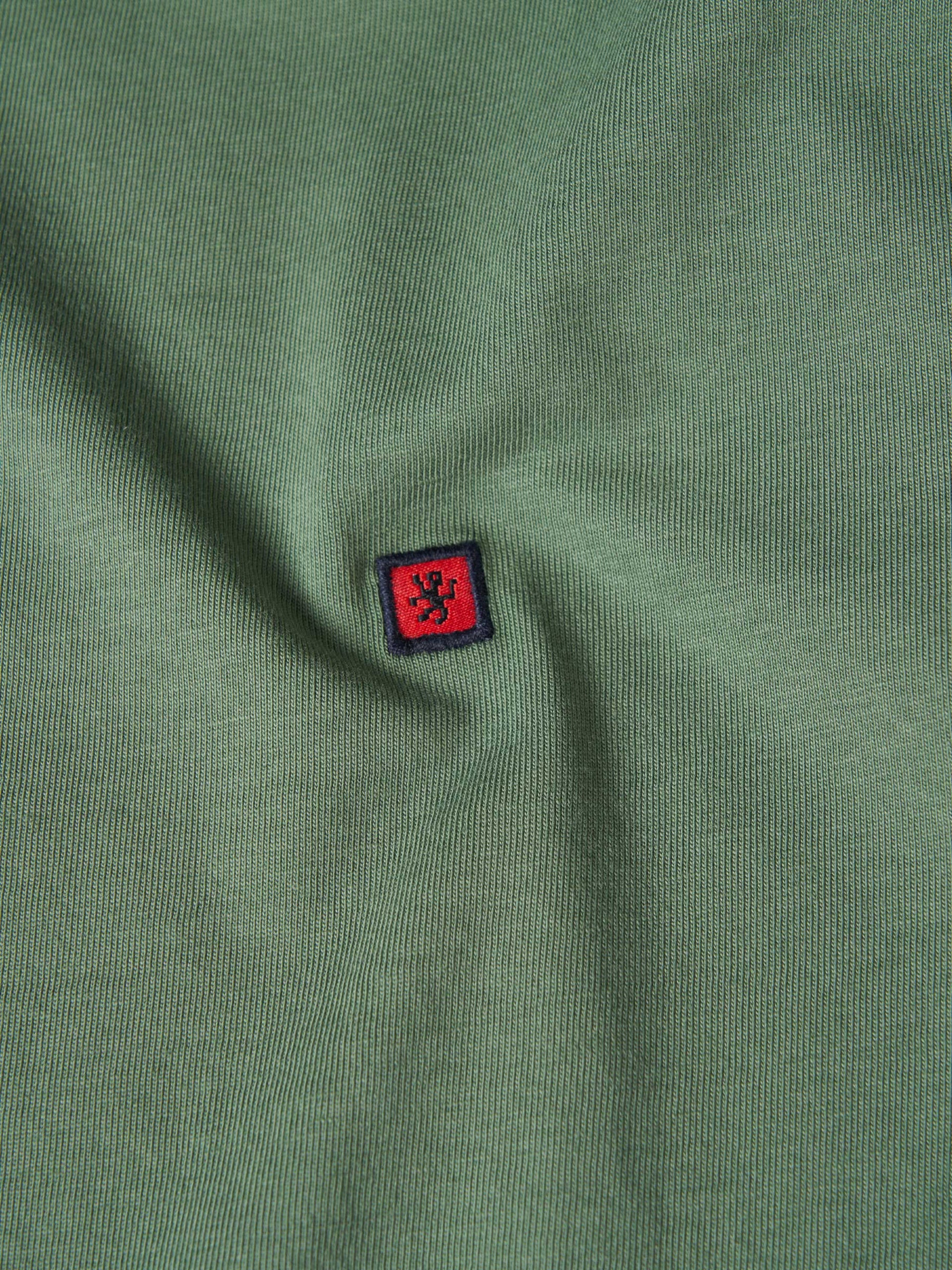 T-shirt básica de algodão