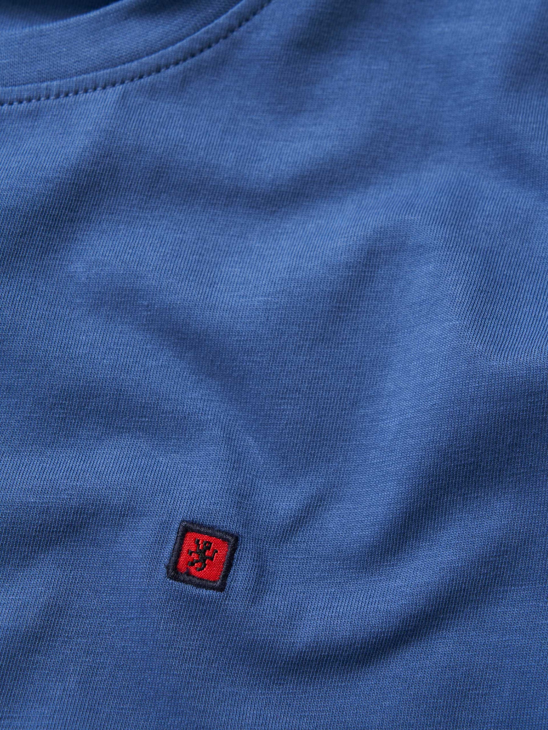 T-shirt básica de algodão