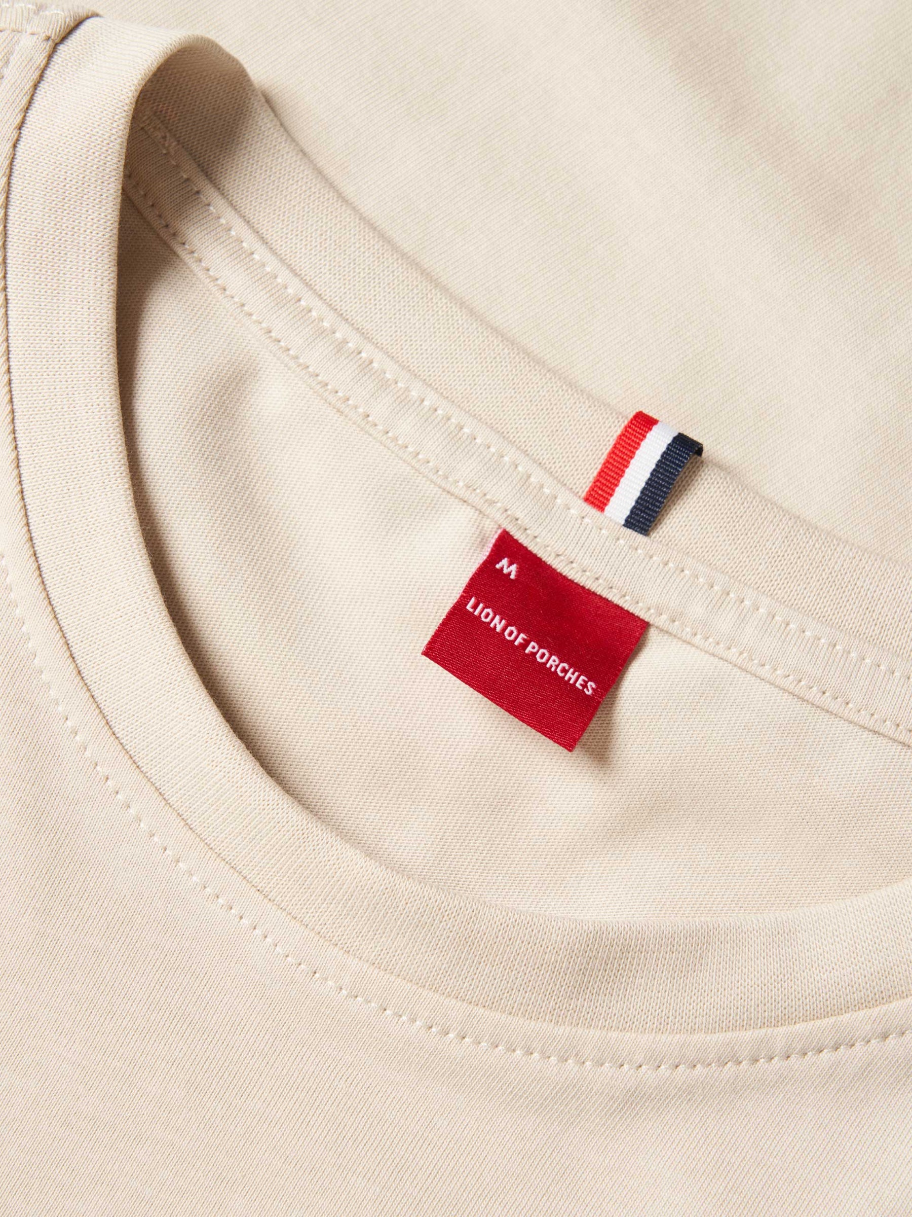 T-shirt básica de algodão