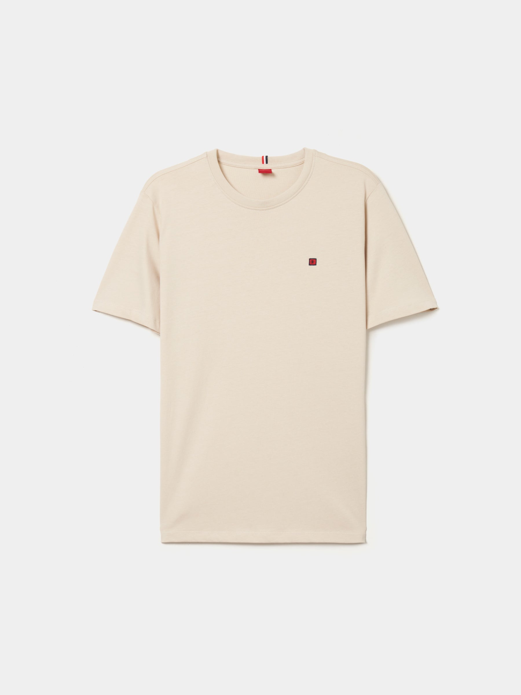 T-shirt básica de algodão