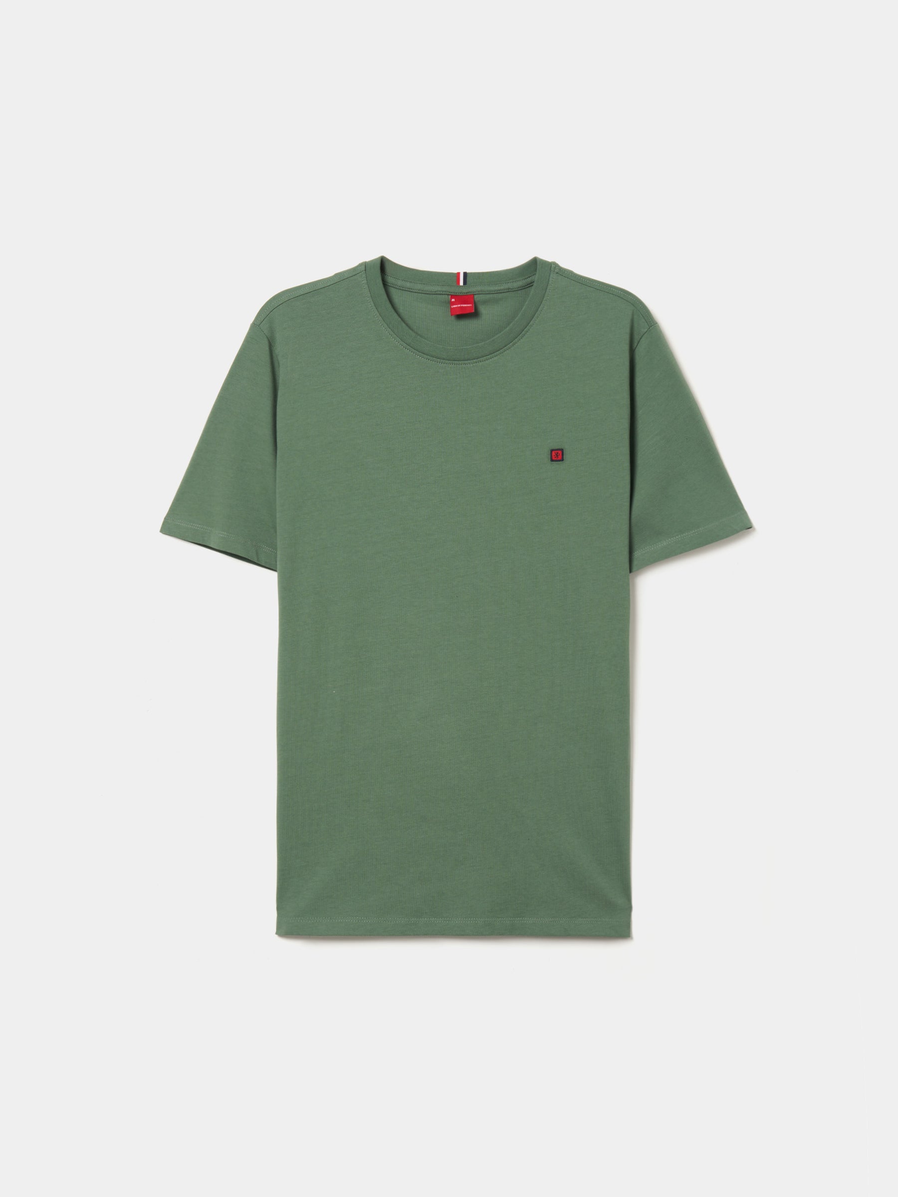 T-shirt básica de algodão