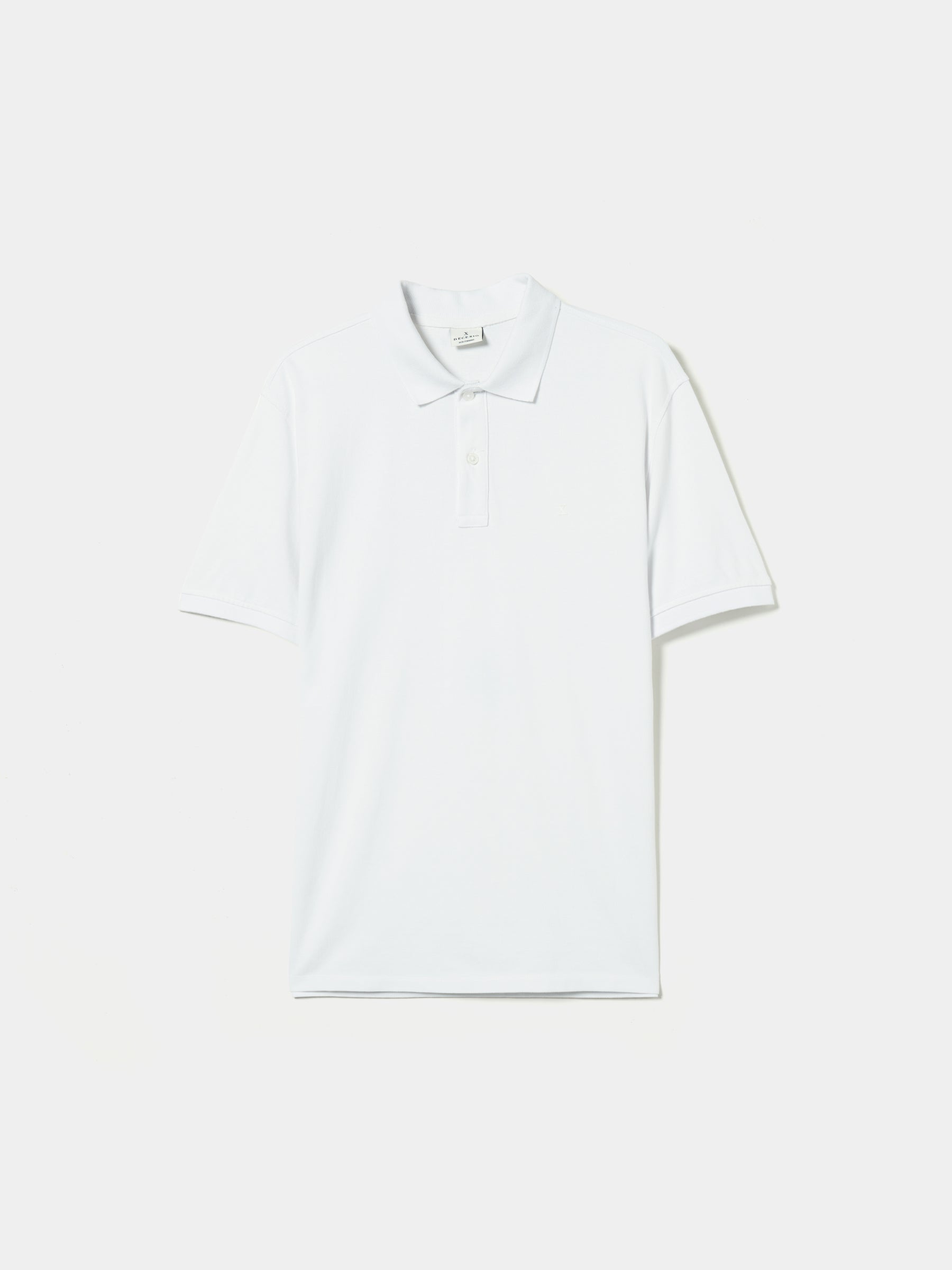 Polo piqué regular fit de algodão