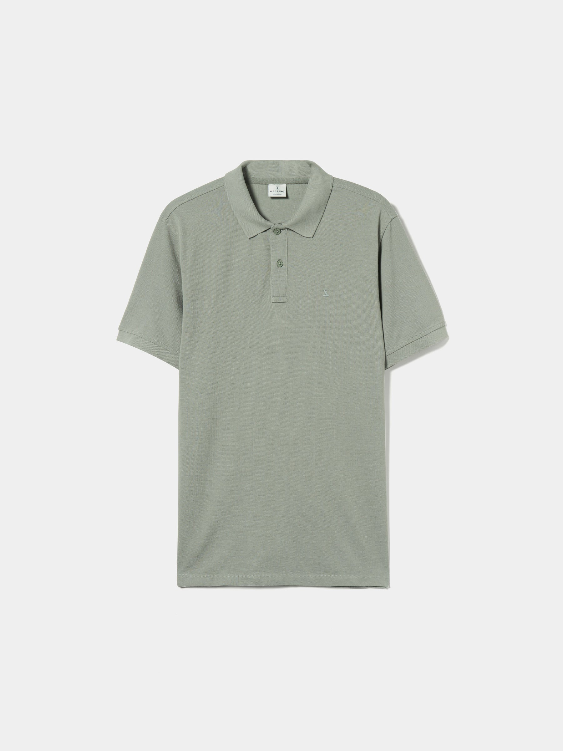 Polo piqué regular fit de algodão