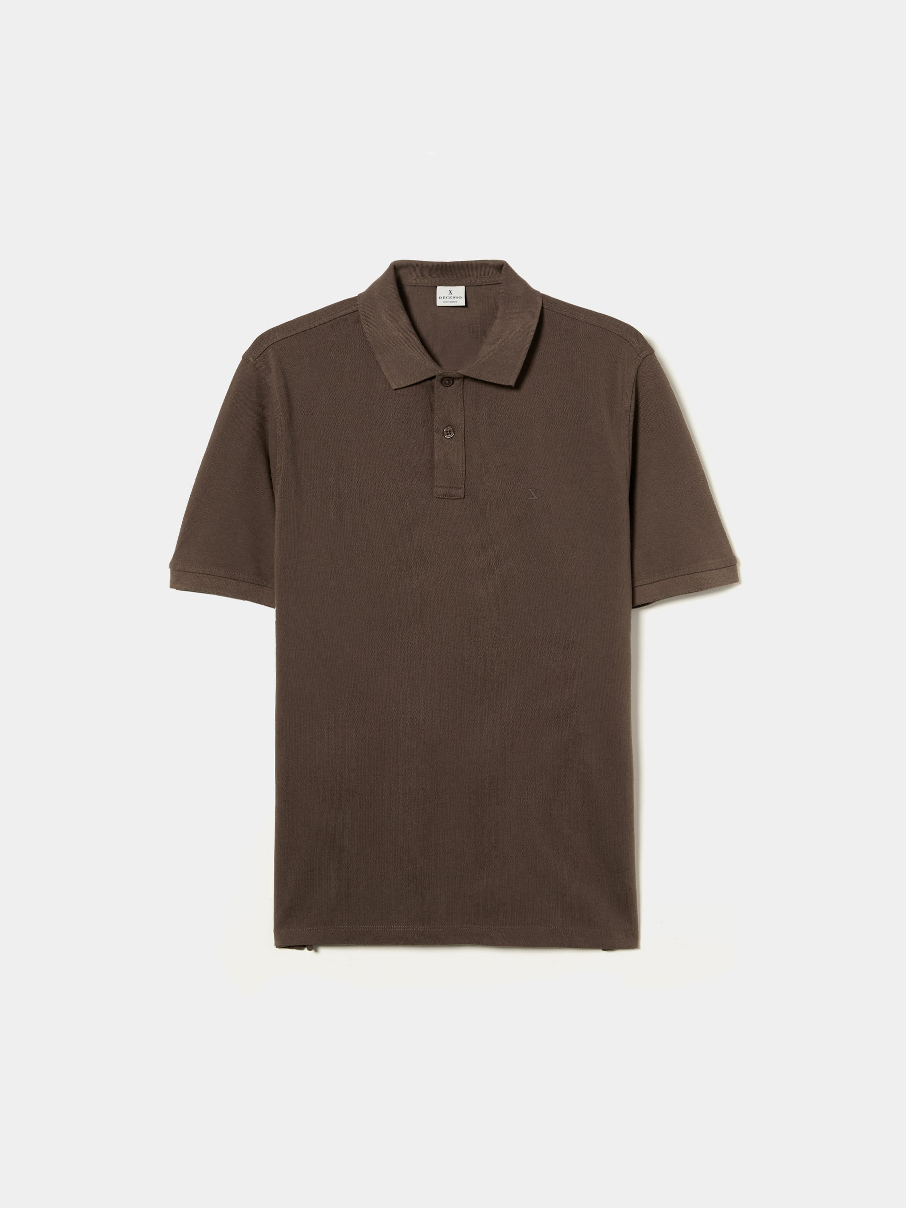 Polo piqué regular fit de algodão