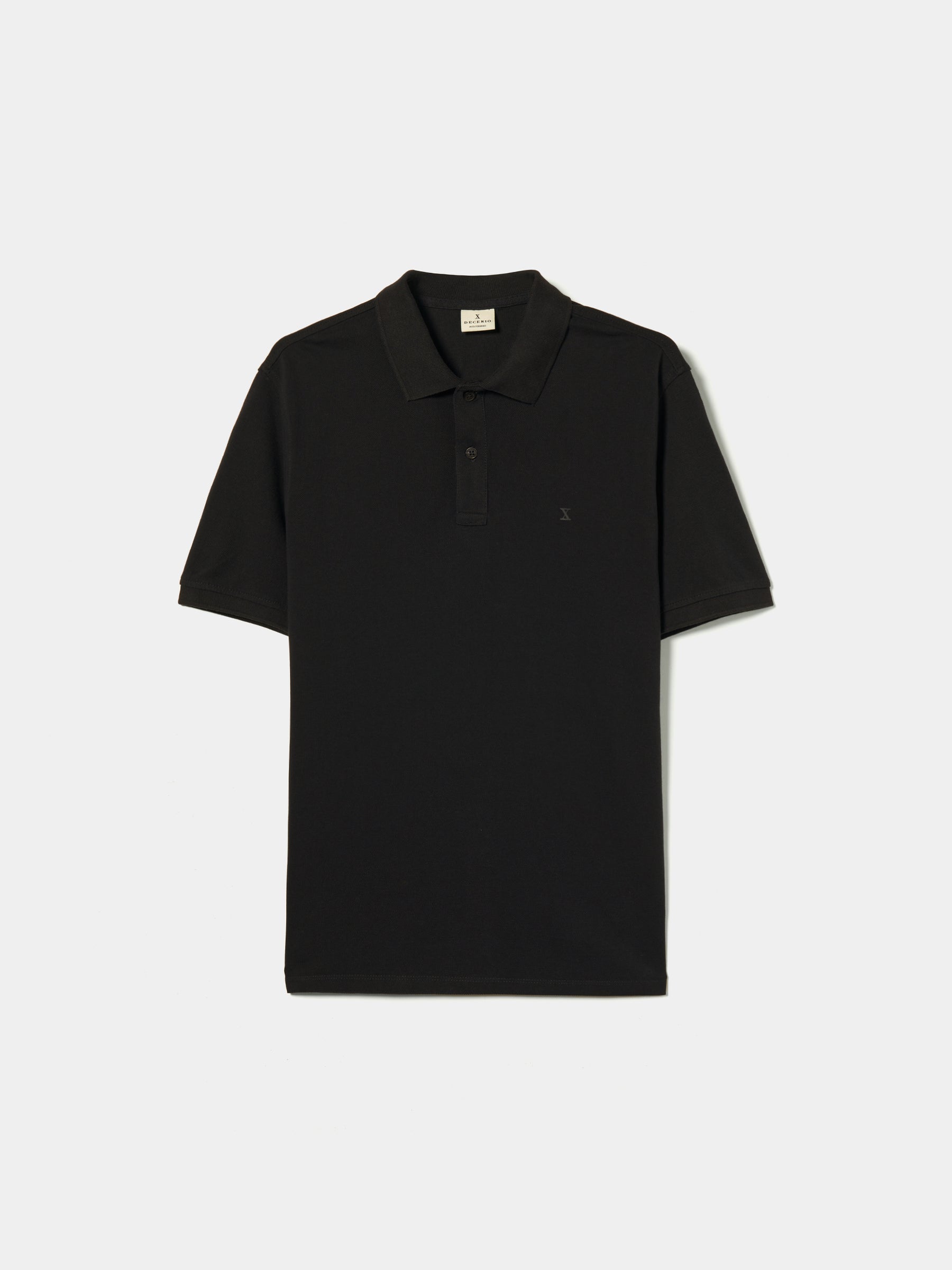 Polo piqué regular fit de algodão