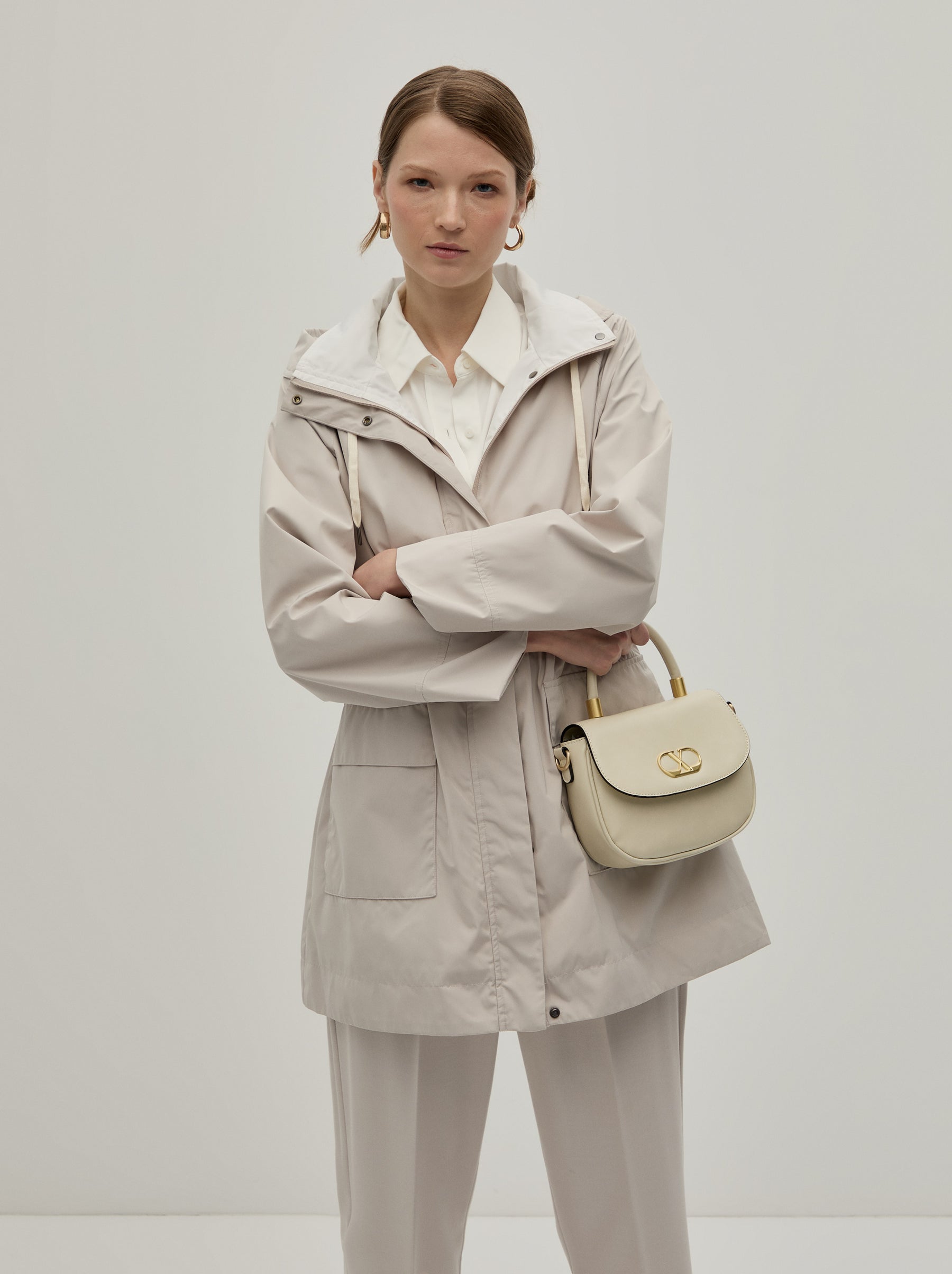 Parka com capuz