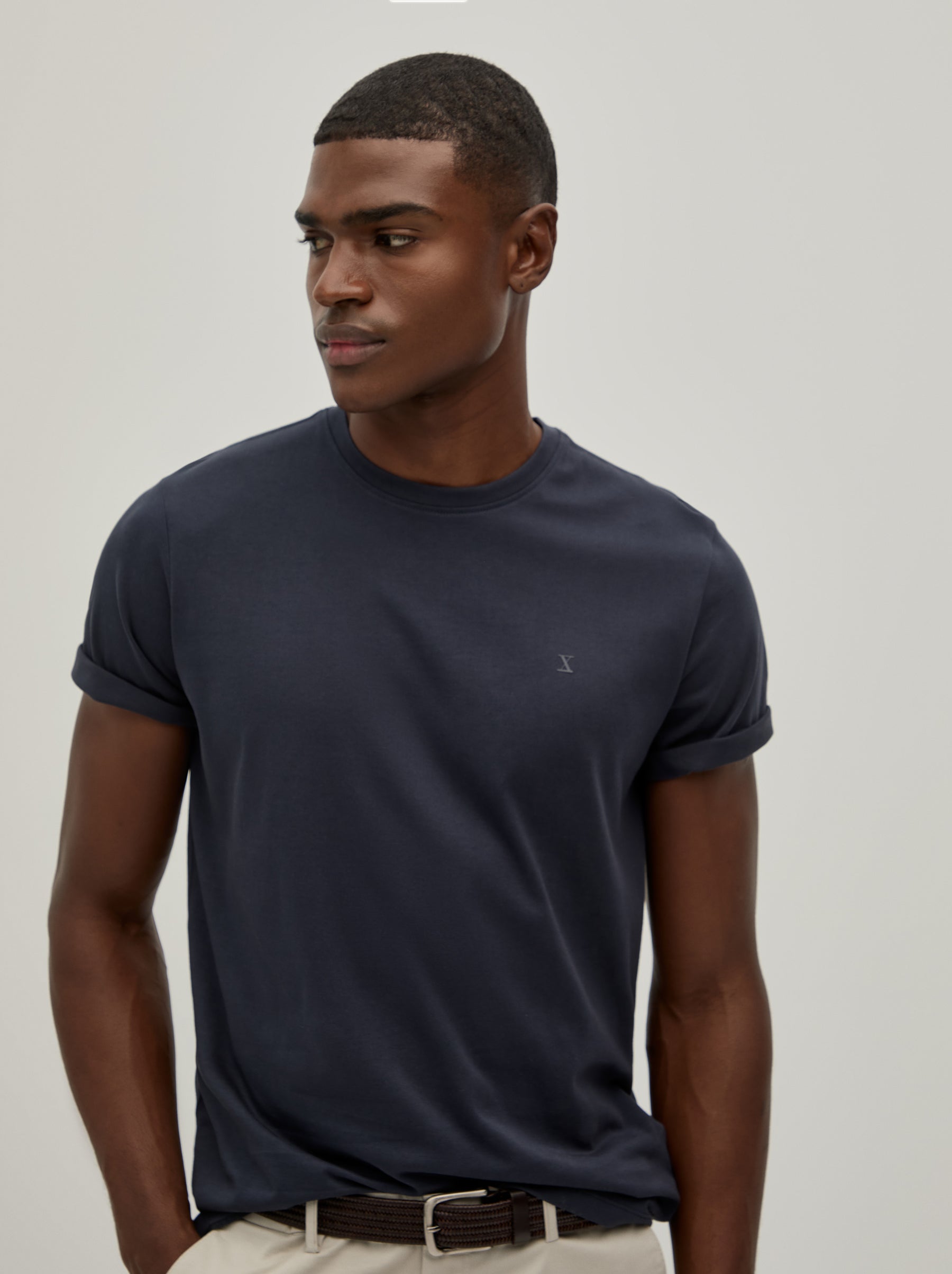 T-shirt jersey de algodão