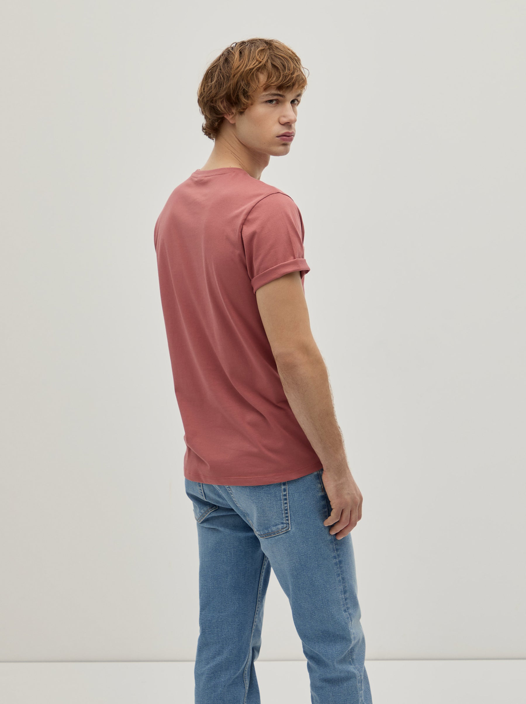 T-shirt jersey de algodão