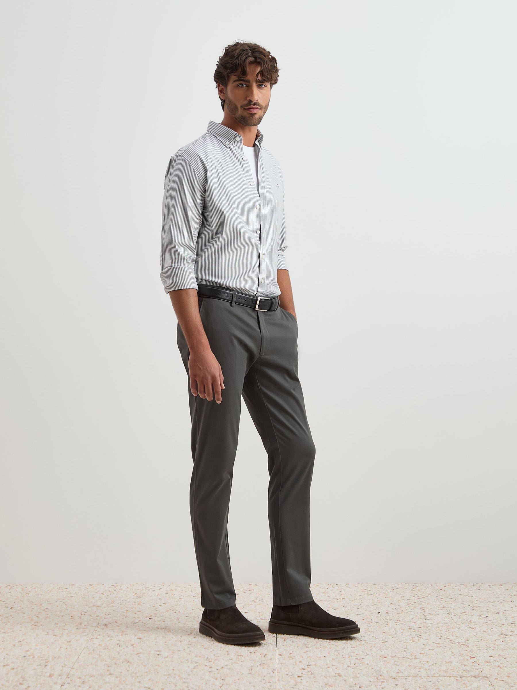 Calças chino slim fit