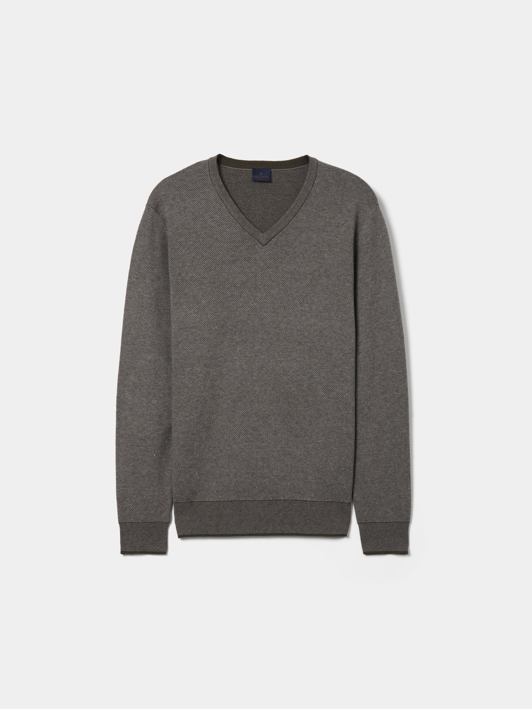 Pullover algodão e lã