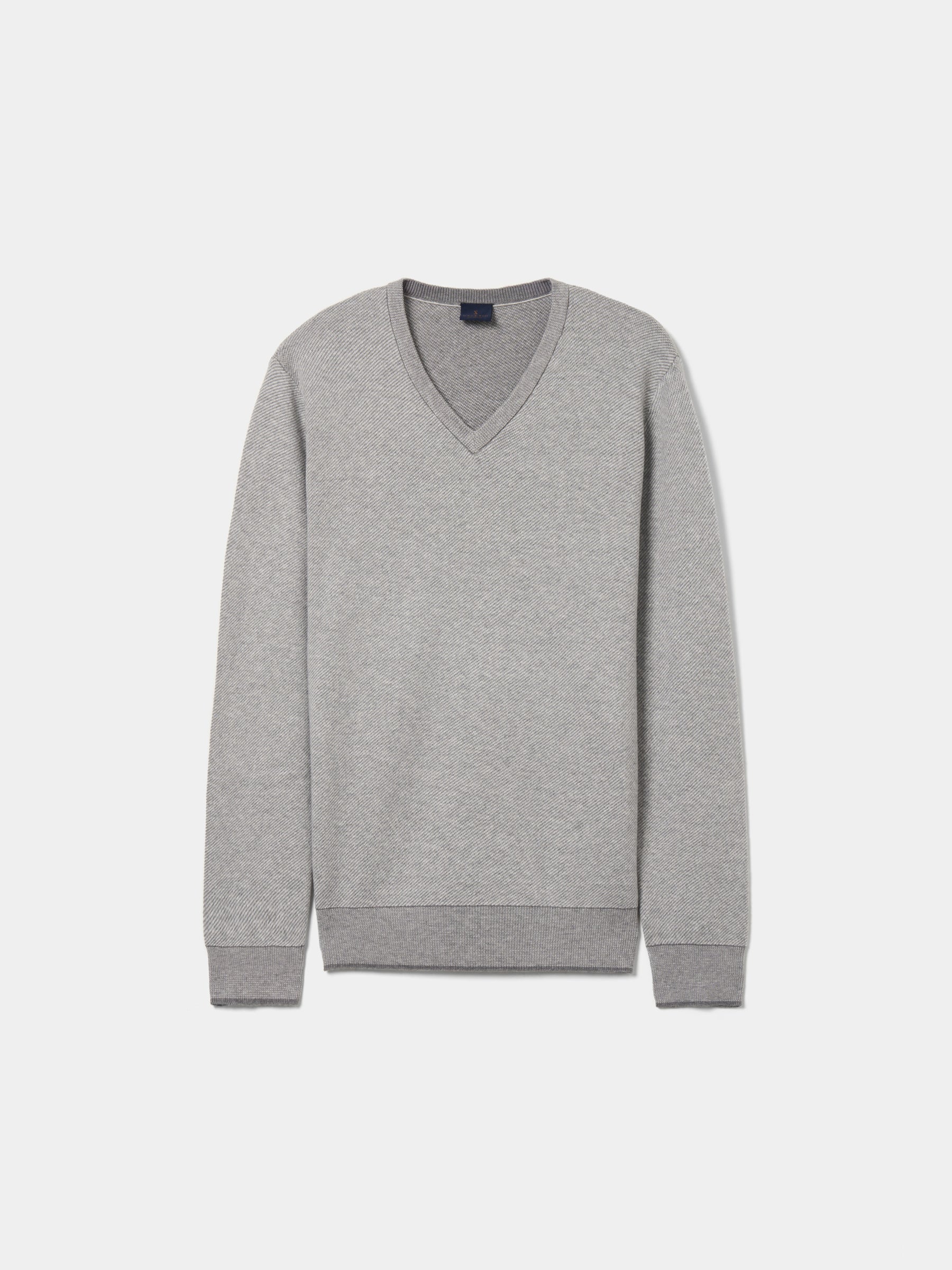 Pullover algodão e lã