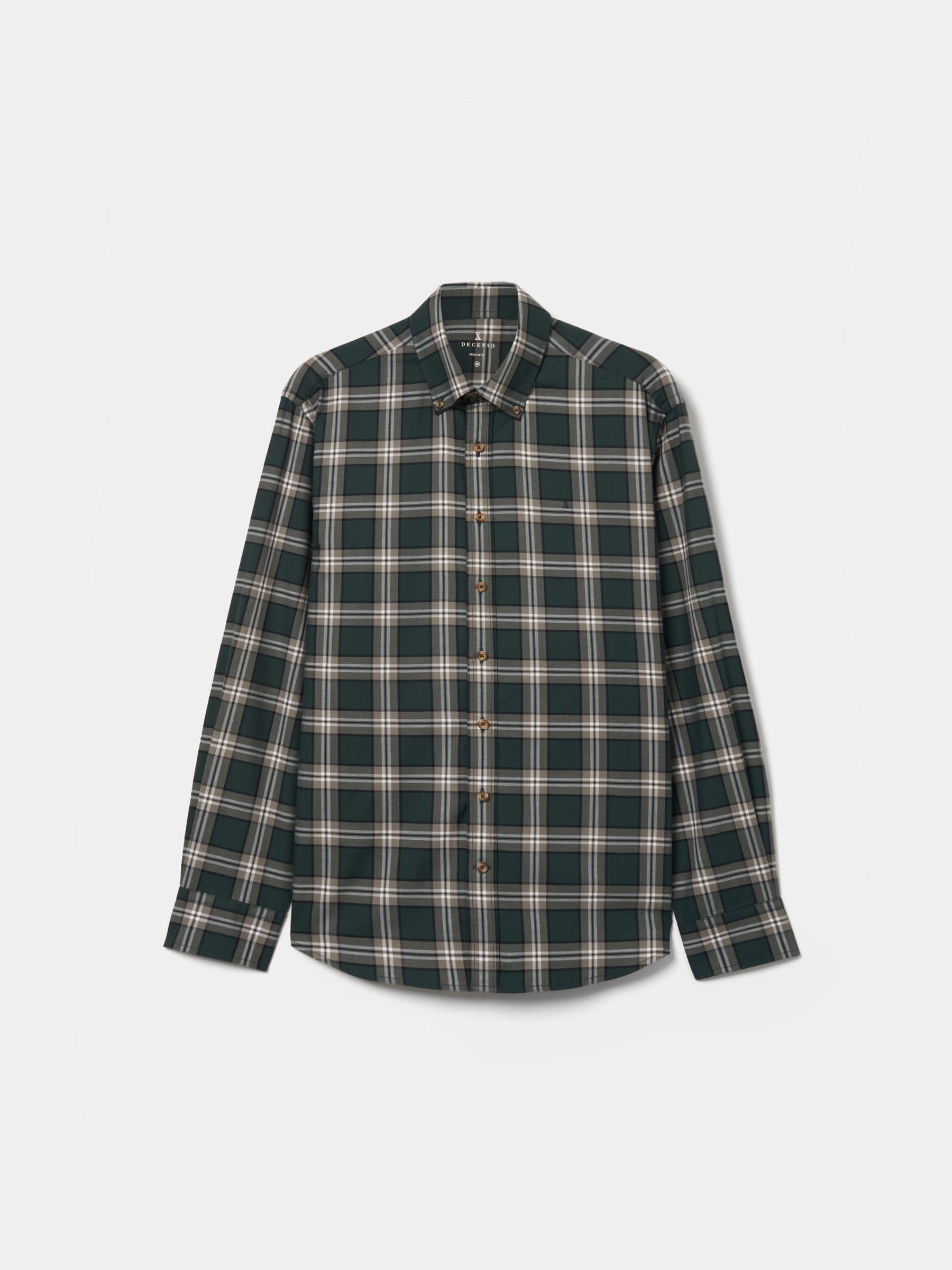 Camisa Regular Fit aos Quadrados