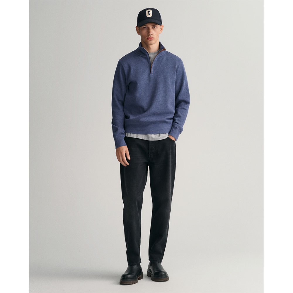 SWEATSHIRT COM MEIO FECHO