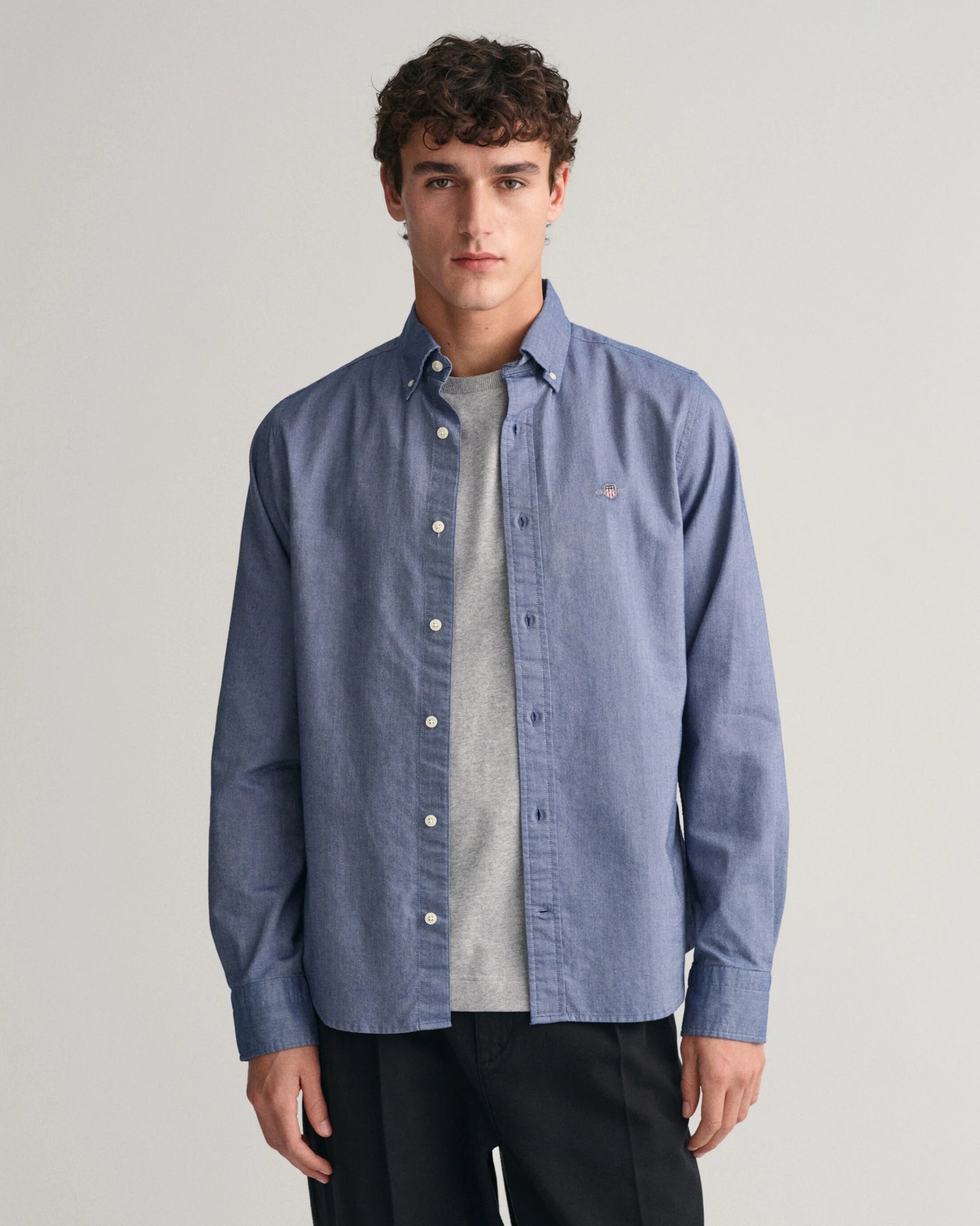 Camisa Oxford regular fit