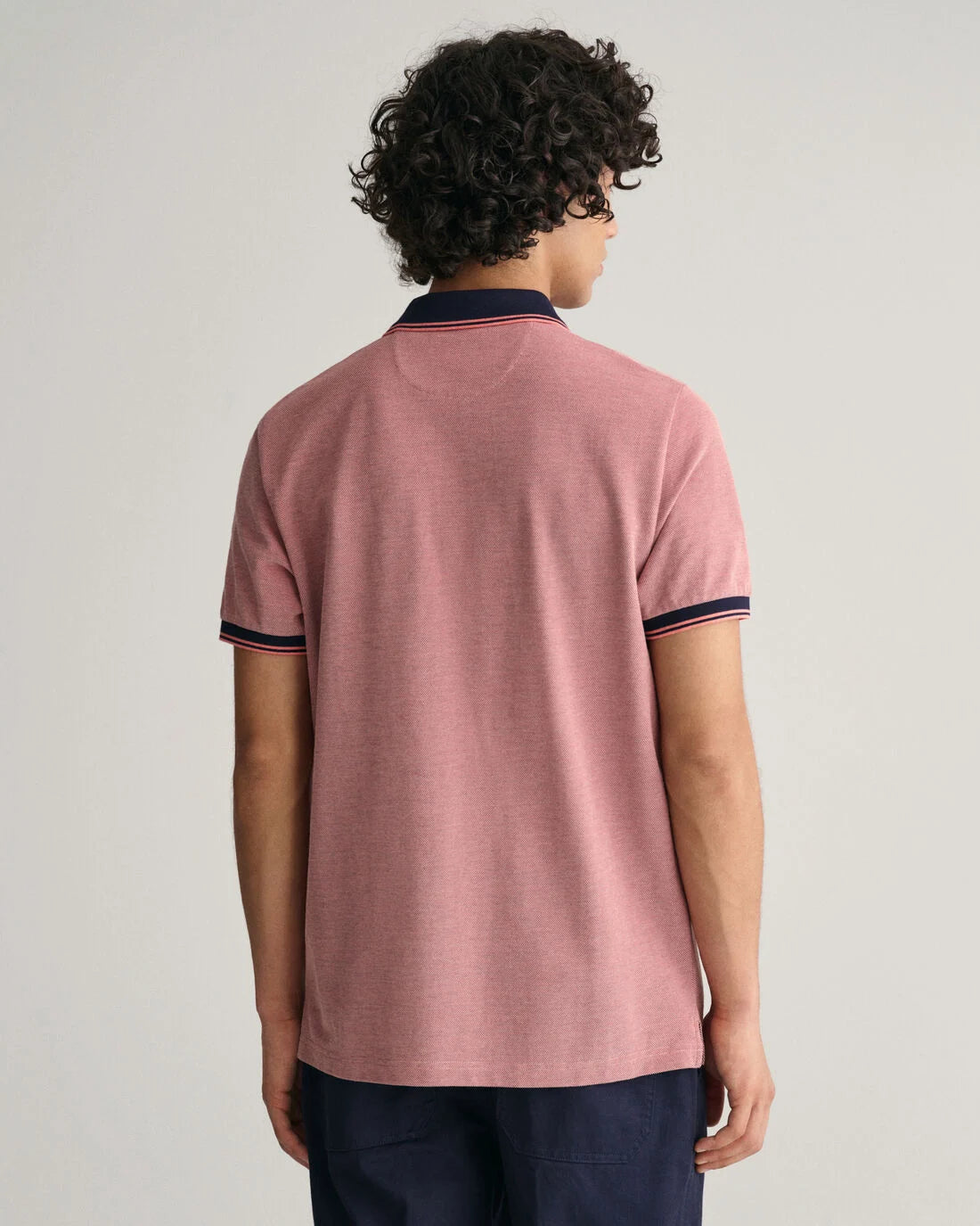Polo em piqué Oxford em 4 cores