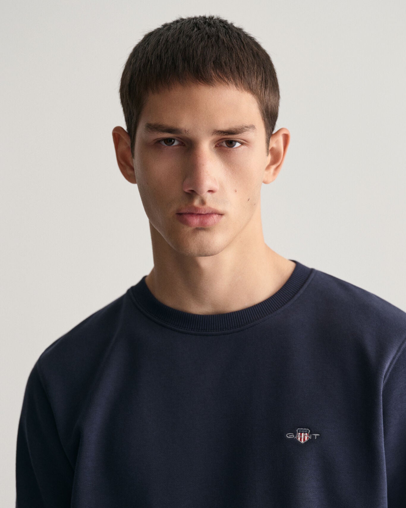 Sweatshirt com decote redondo Shield