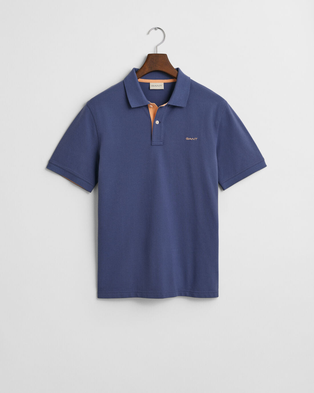 Polo em algodão piqué contrastante