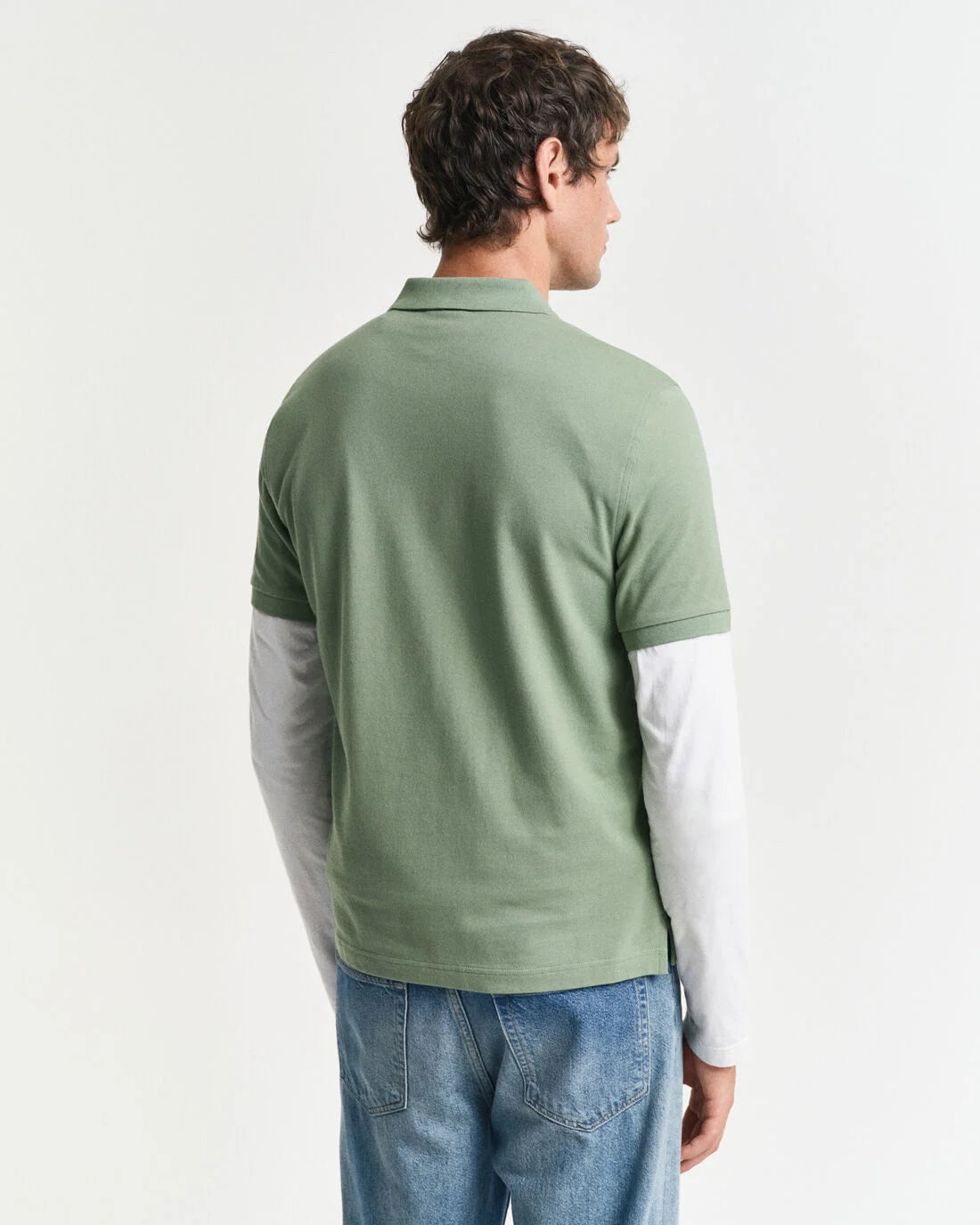 Polo em algodão piqué Shield regular fit