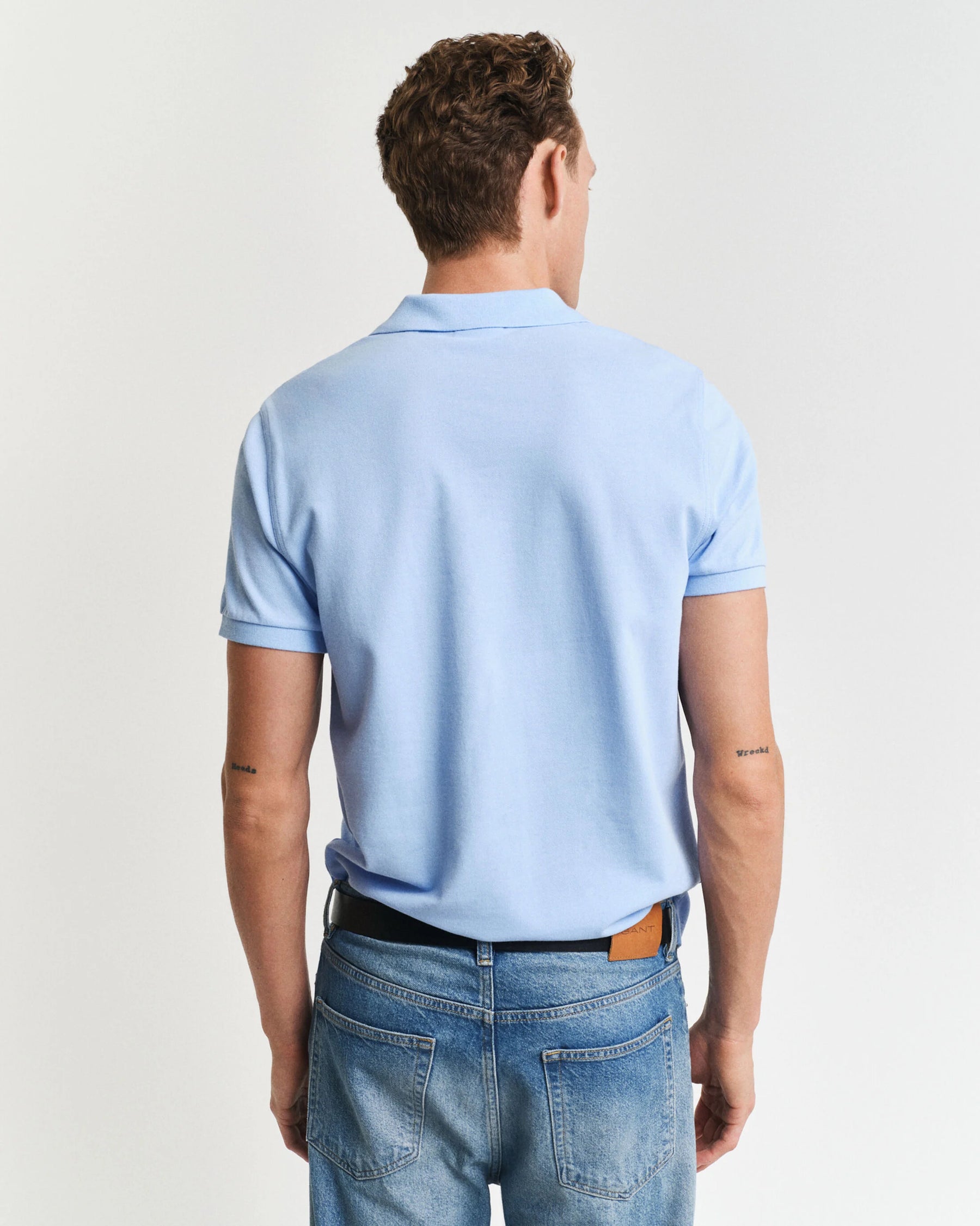 Polo em algodão piqué Shield regular fit