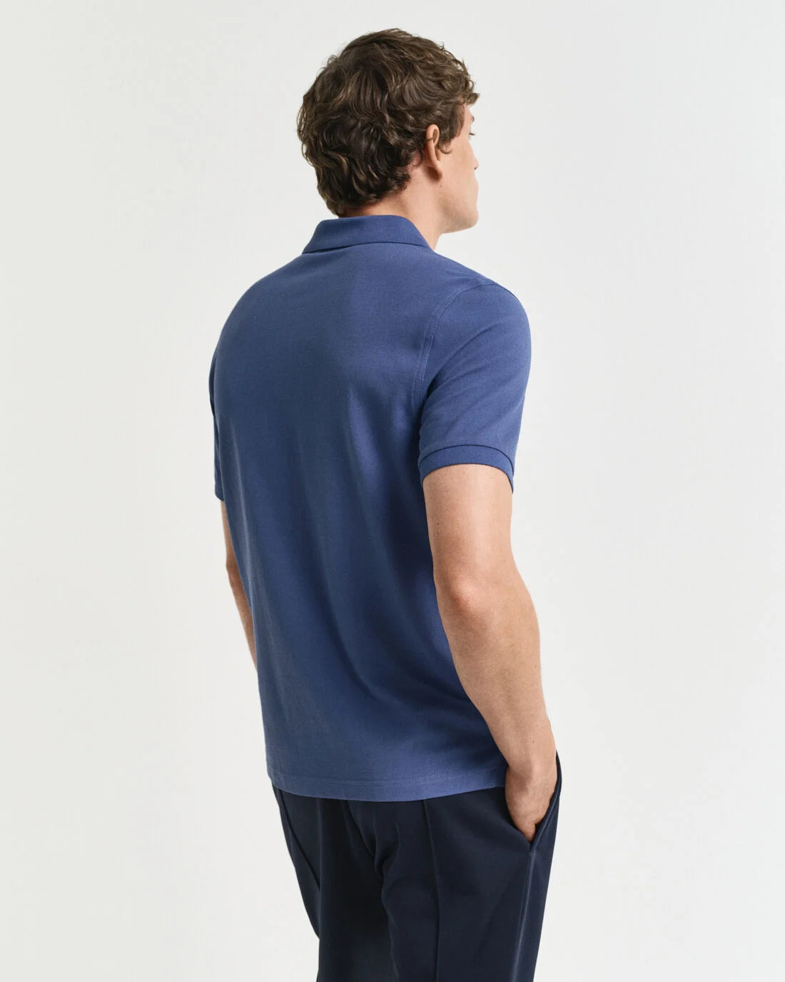 Polo em algodão piqué Shield regular fit