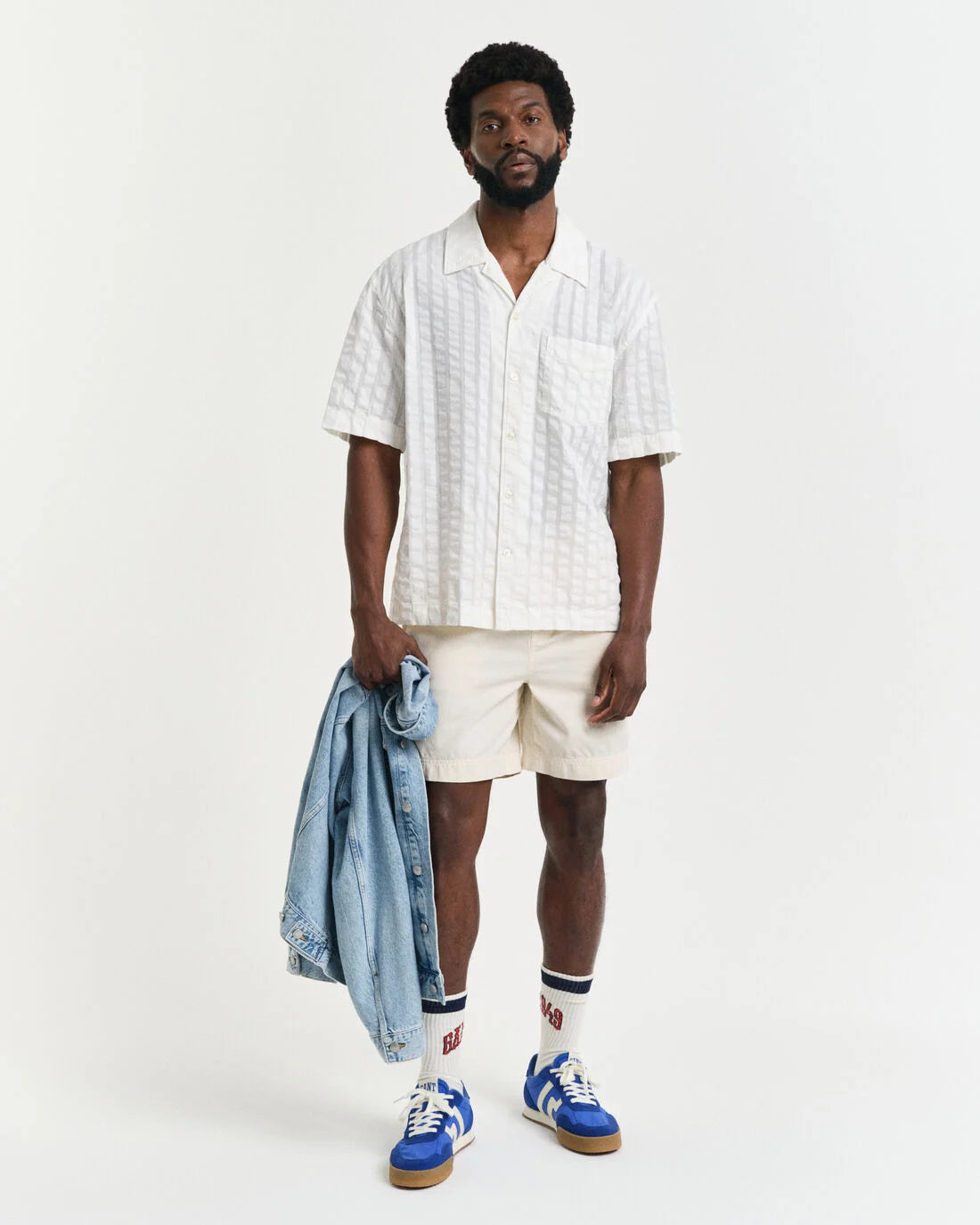 Calções com cordão Sunfaded regular fit