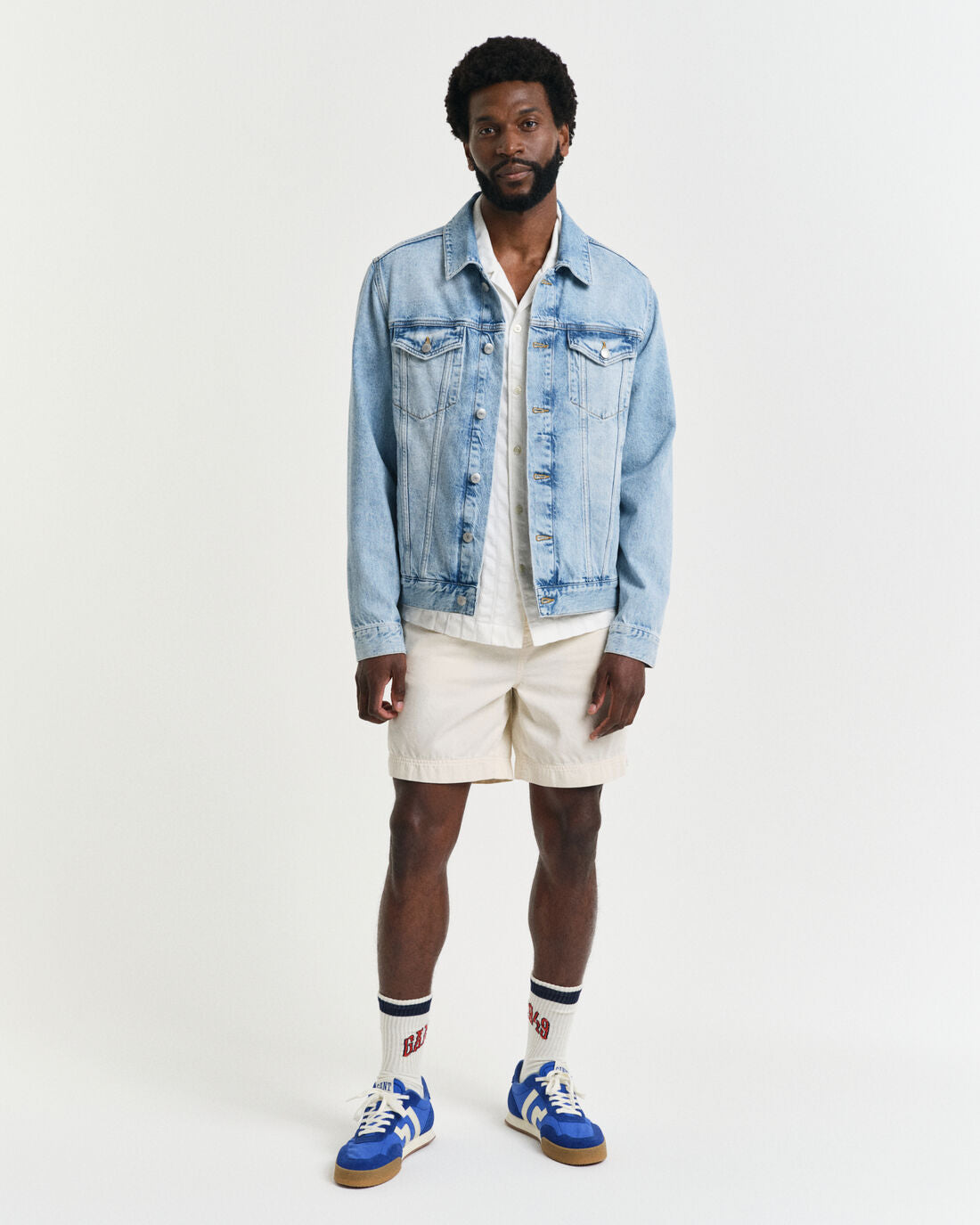 Calções com cordão Sunfaded regular fit