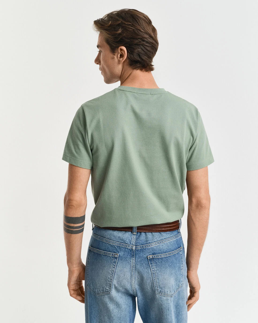 T-shirt em algodão piqué