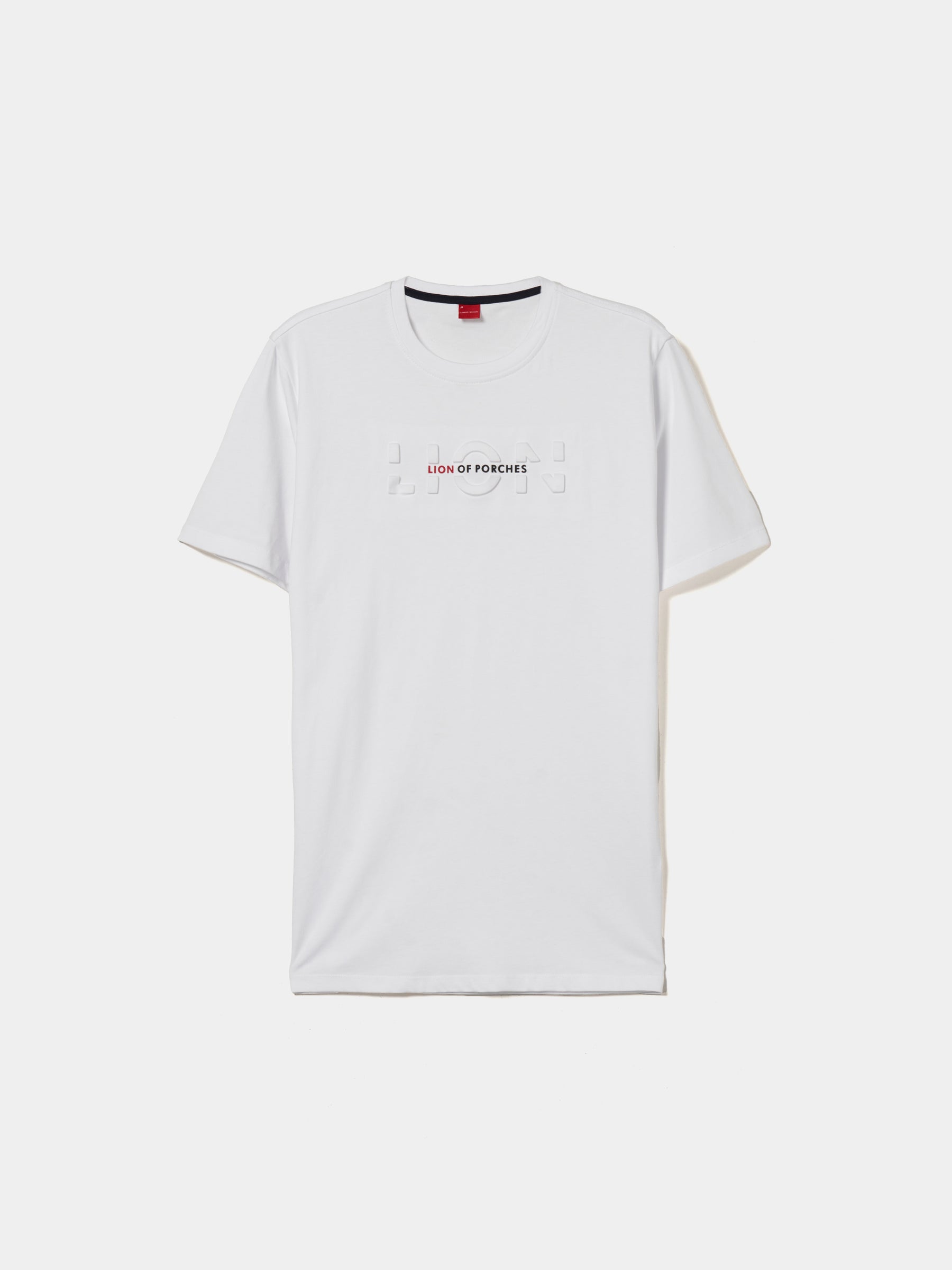 T-shirt de algodão com logotipo