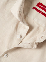 Camisa de linho slim fi