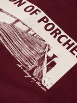 T-shirt de algodão com estampado