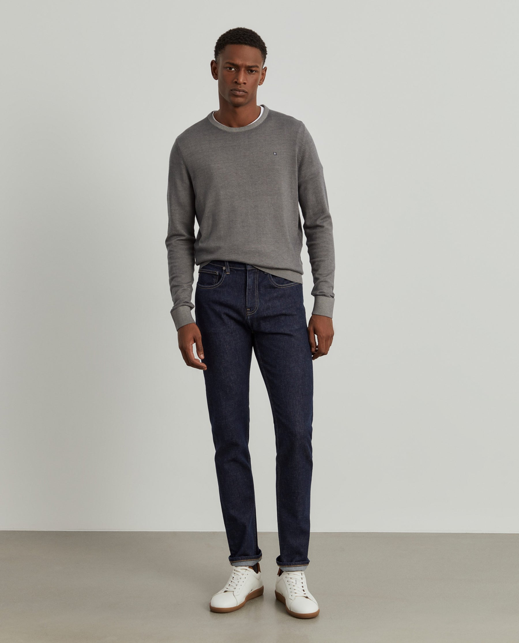 Calças denim slim fit