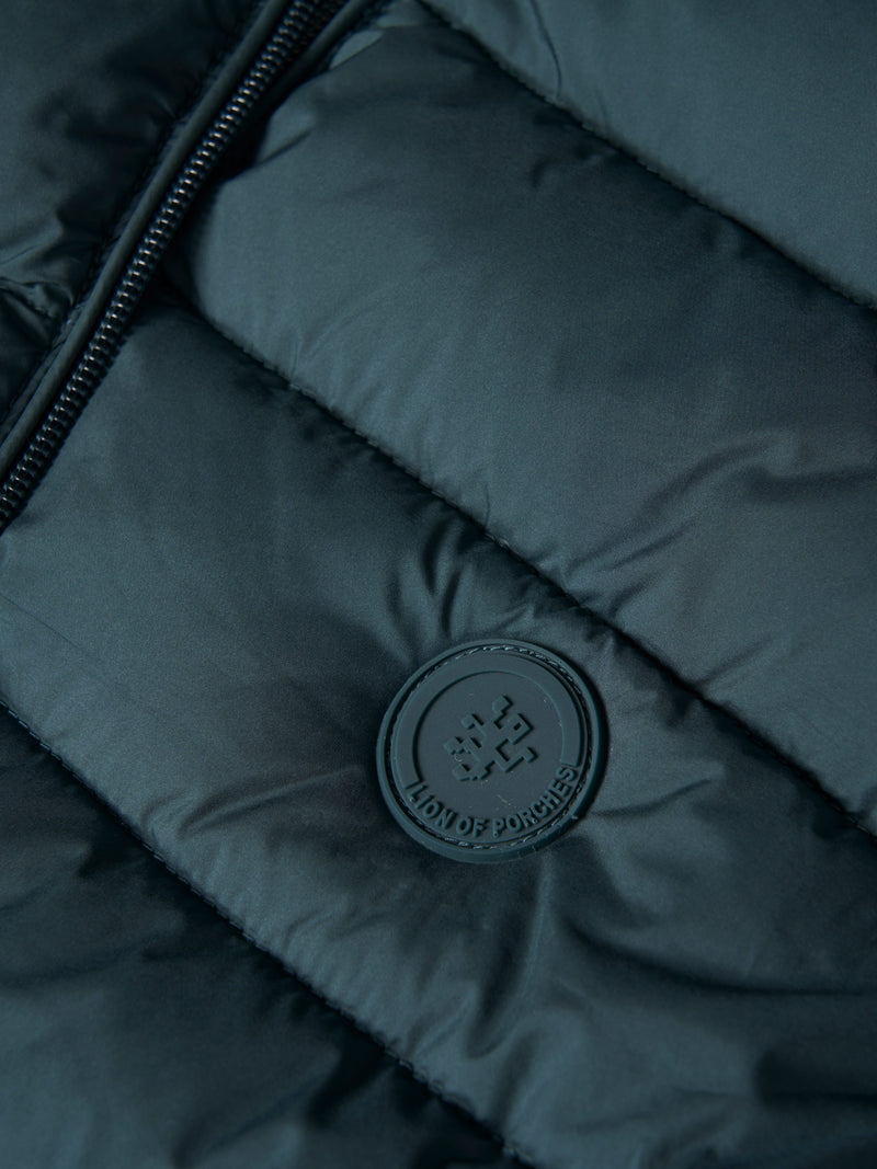 Colete acolchoado gola alta