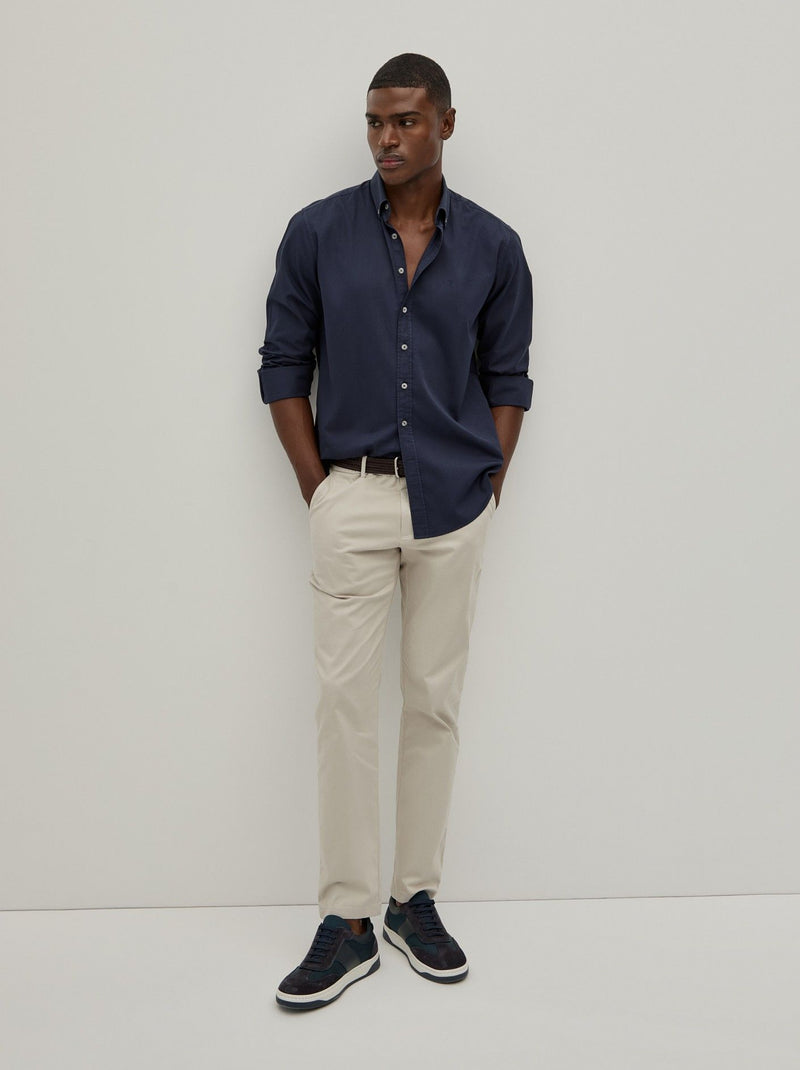 Calças chino slim fit