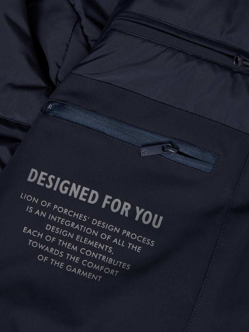 Blusão em tecido técnico