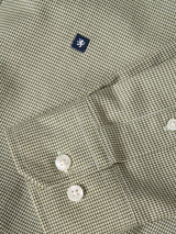 Camisa slim fit micropadrão